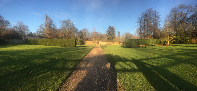 Italian Garden in Cannizaro Park, lush greenery, ideal for events and gatherings.