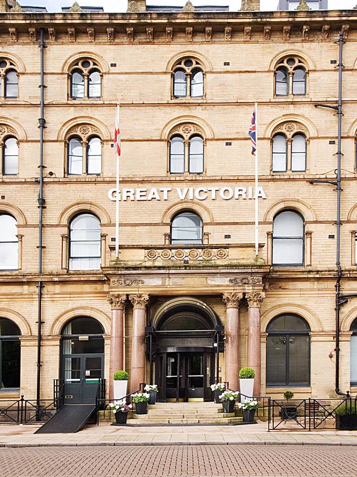 Lanchester Suite at Great Victoria Hotel, elegant venue for conferences and weddings.