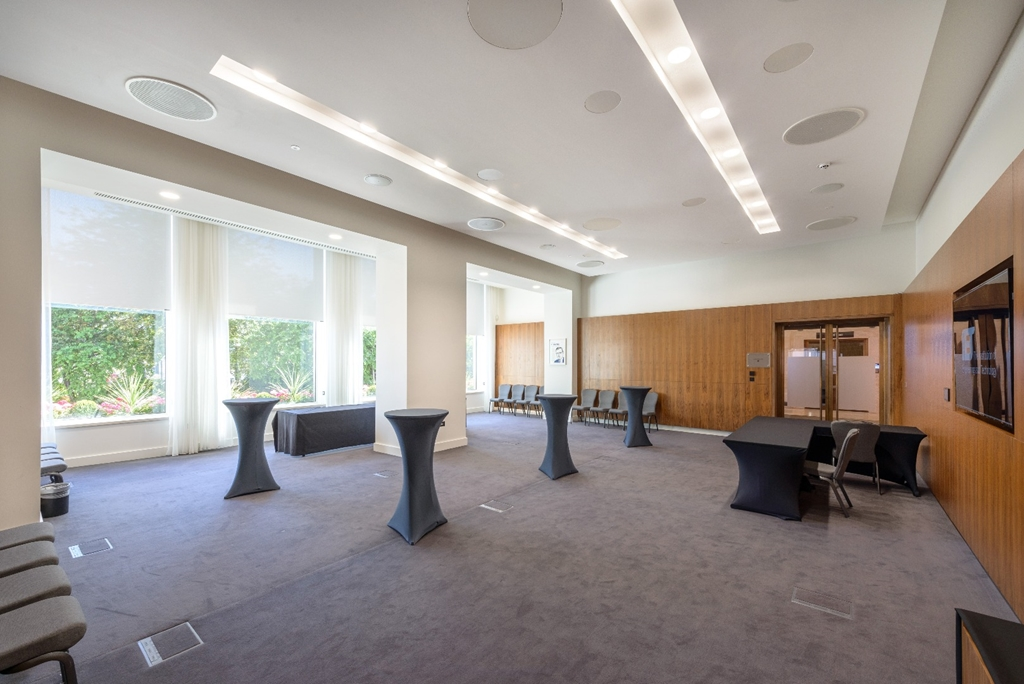 Flowers Room IET London event venue modern networking workshop