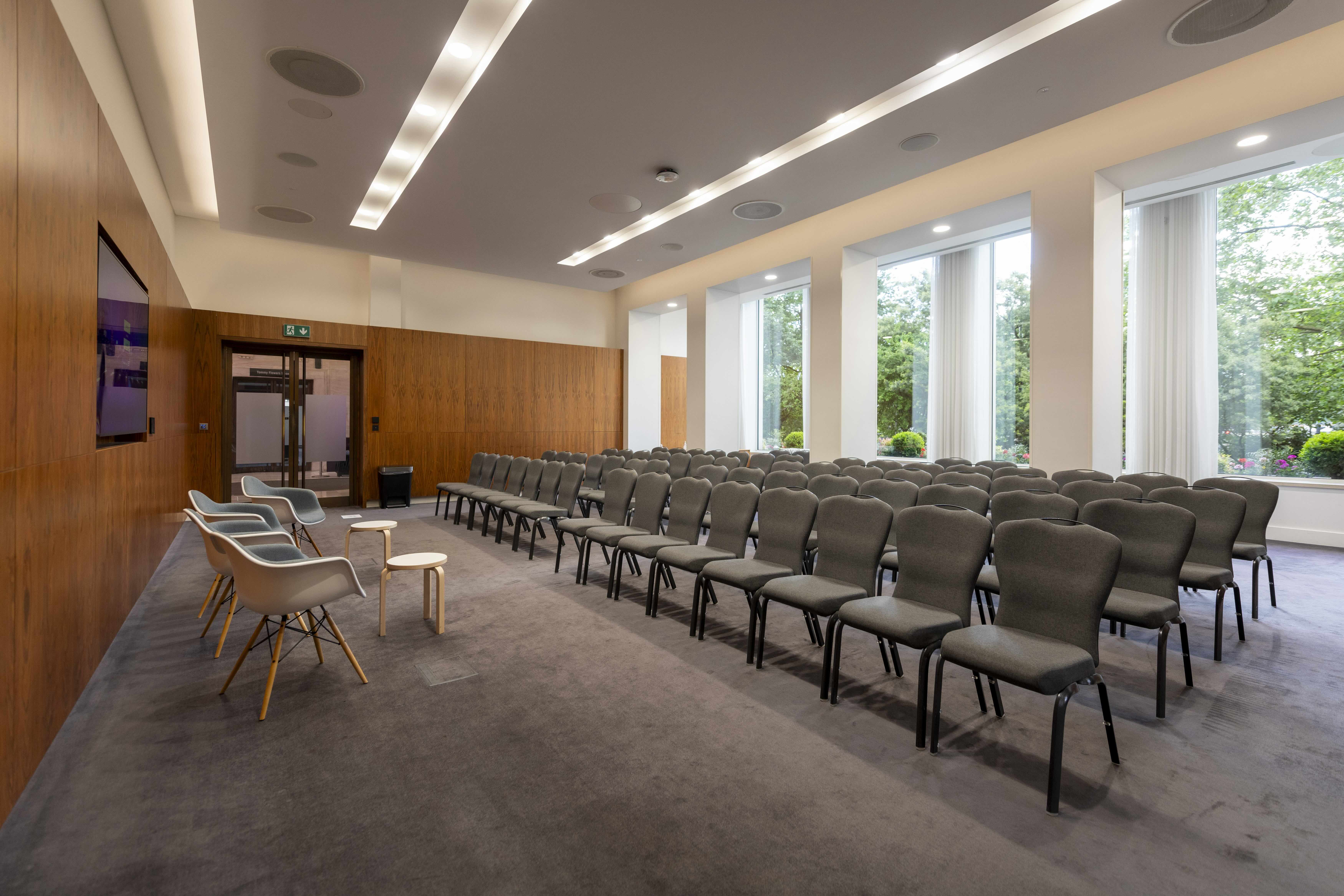 Savoy Place Haslett Room conference modern theater seating