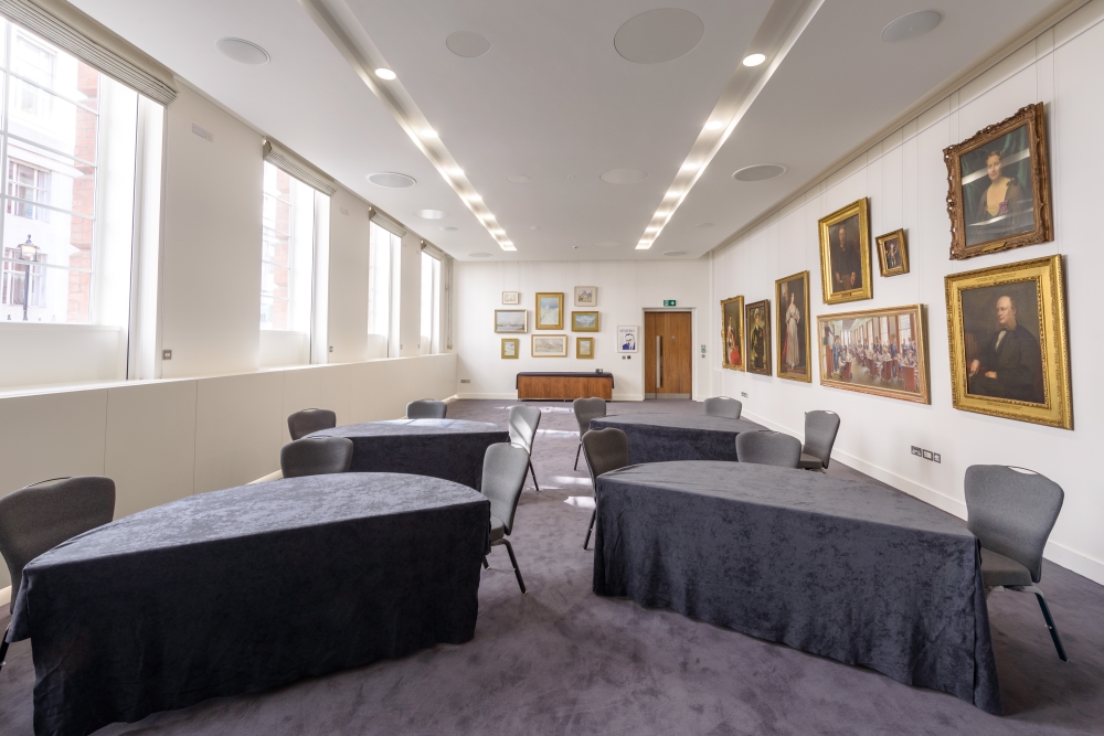 Watson-Watt Room at IET Savoy Place, elegant meeting space for corporate events.