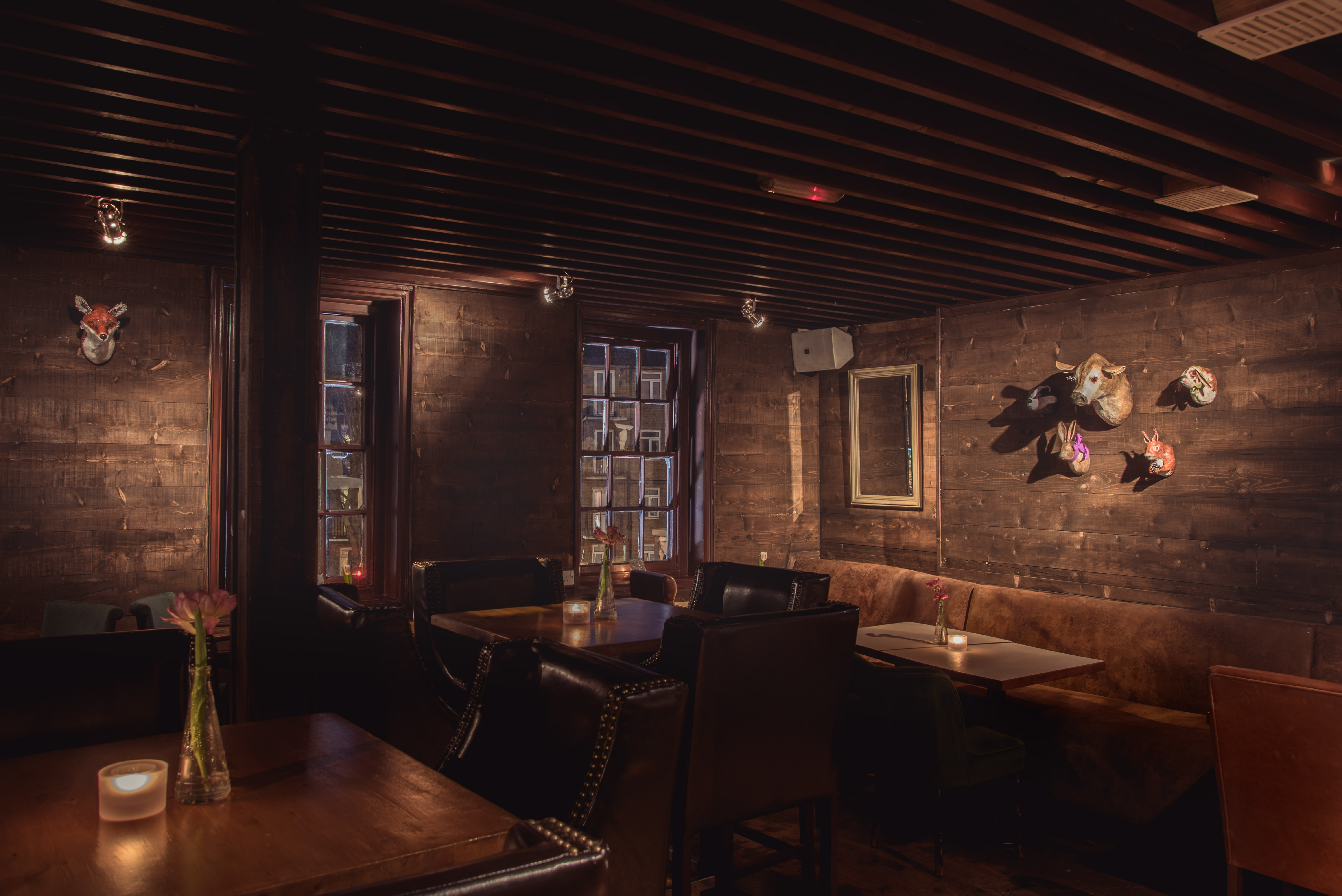 Cozy Main Function Room at The Treehouse, perfect for private events and gatherings.