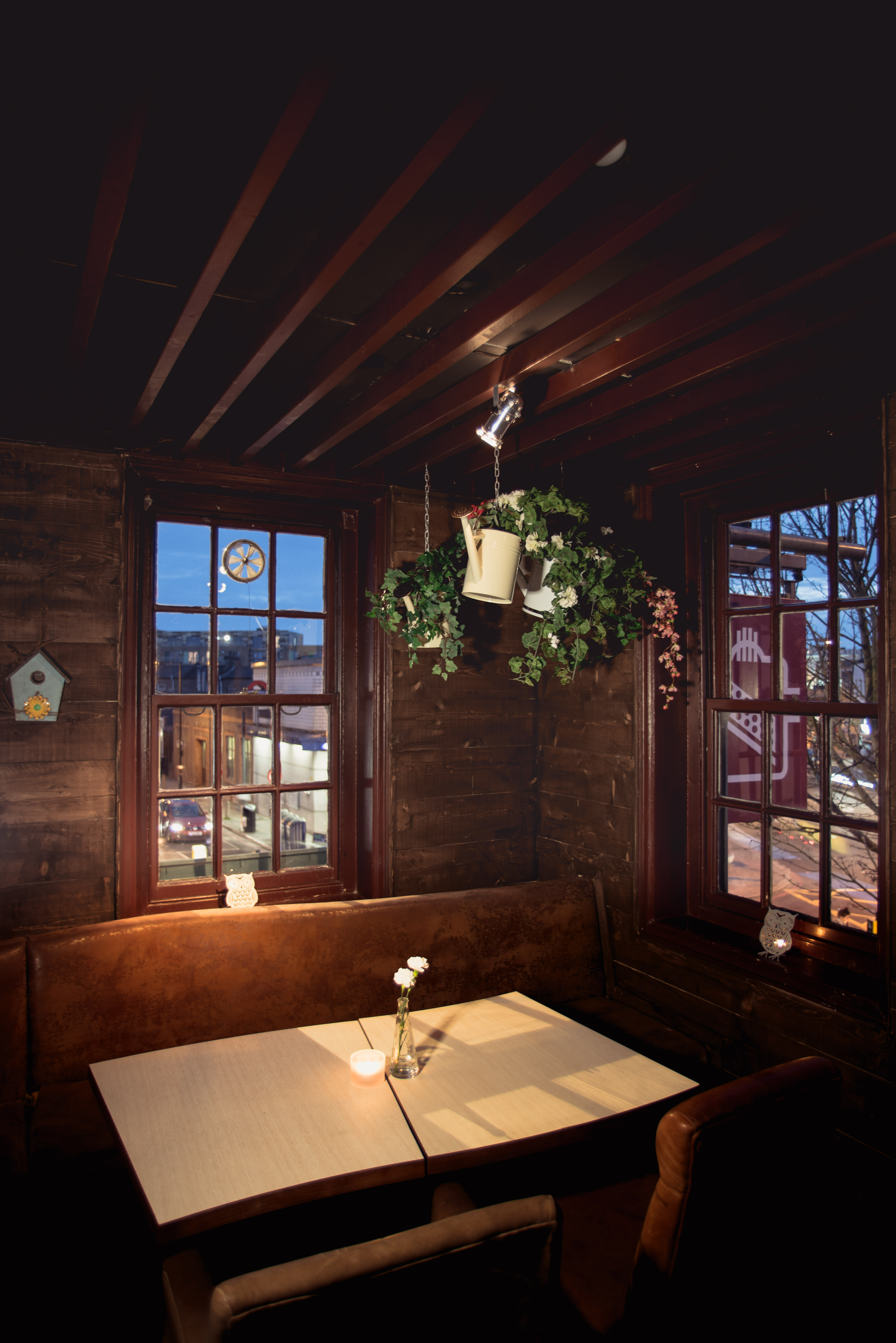 Cozy Main Function Room at The Treehouse, perfect for intimate meetings and events.