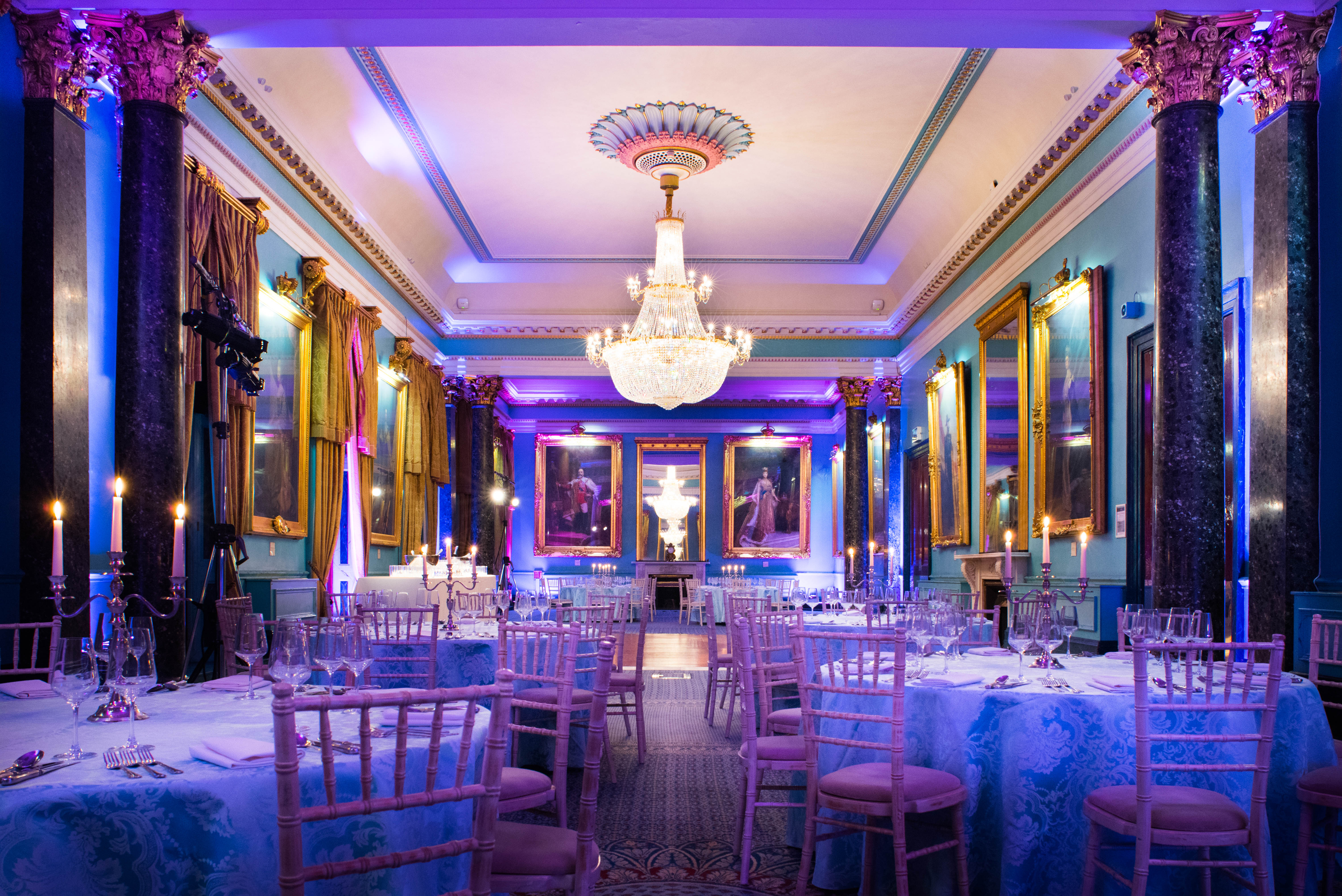 Elegant Nash Room at 116 Pall Mall, perfect for upscale weddings and corporate events.