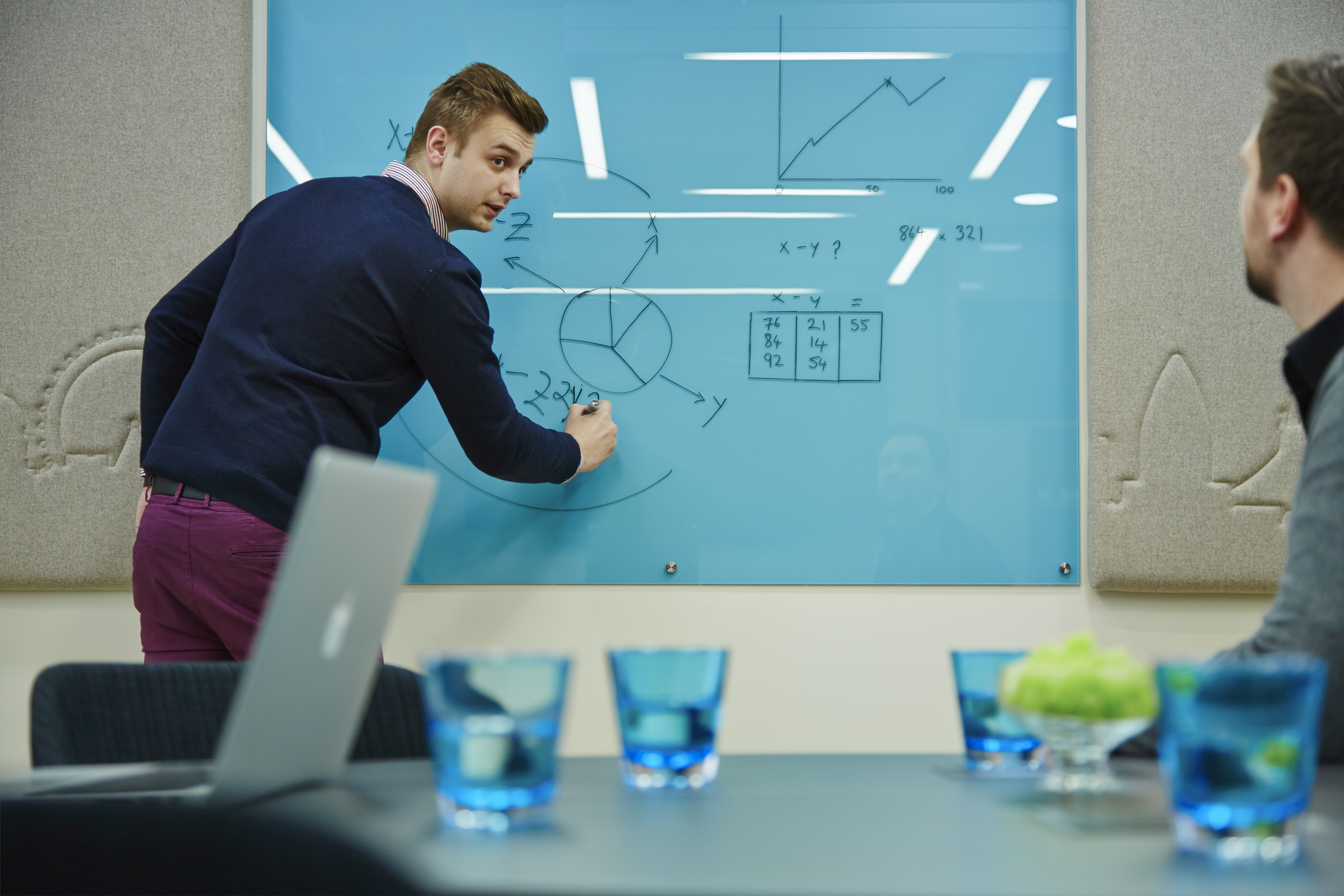 Modern conference room in London Marriott Hotel Kensington for collaborative meetings.
