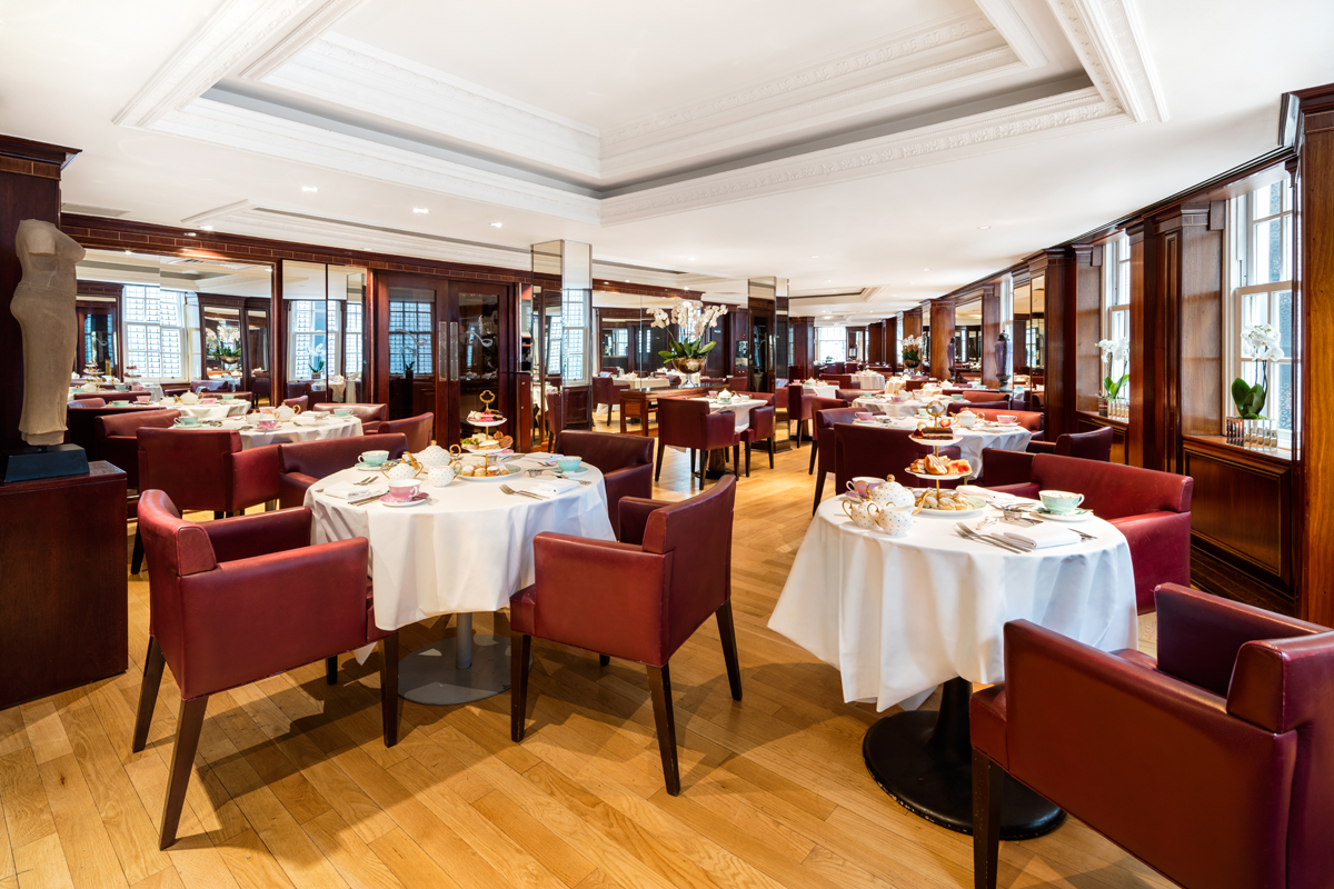 Sophisticated dining space at Scoff and Banter, ideal for upscale events and meetings.