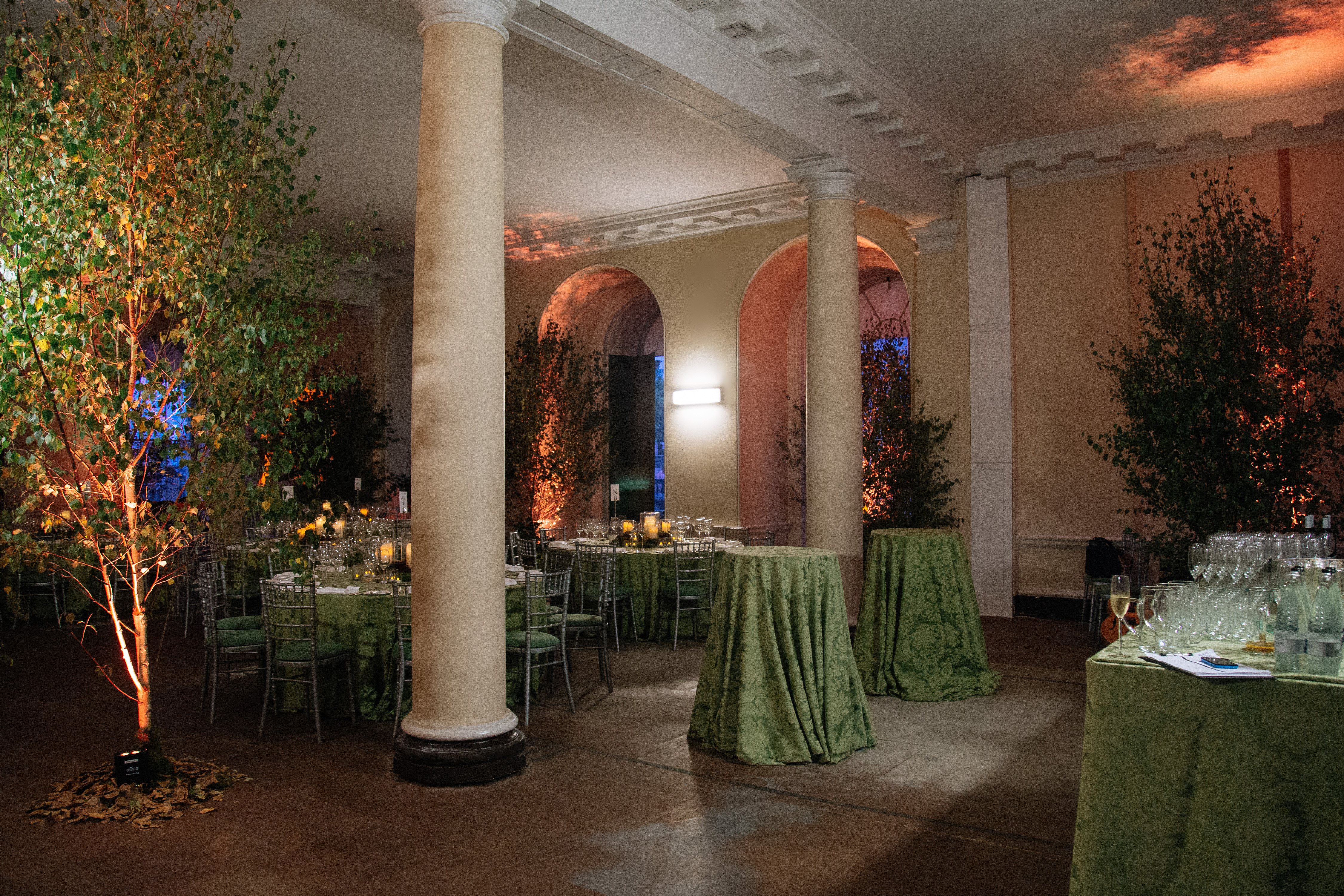Elegant event space at The Lancaster Rooms, Somerset House, perfect for upscale gatherings.