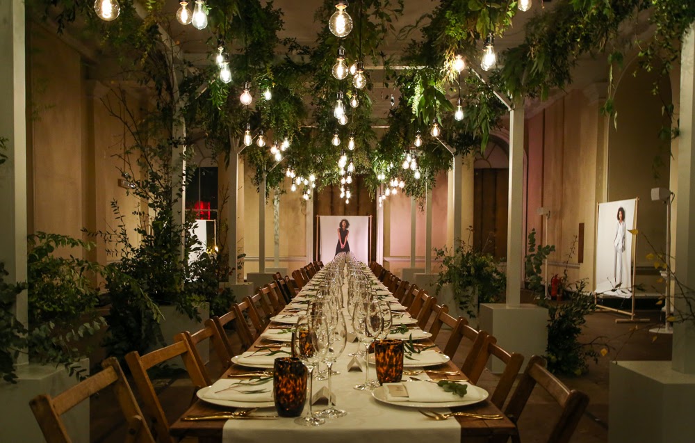 Elegant dining table in The Lancaster Rooms, Somerset House for upscale events.