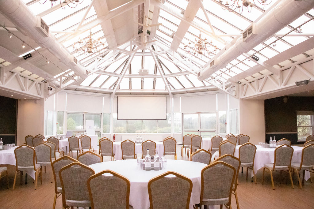 Manor Suite at Manor of Groves Hotel, elegant event space for conferences and banquets.