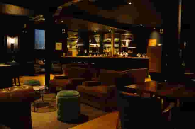 the bar