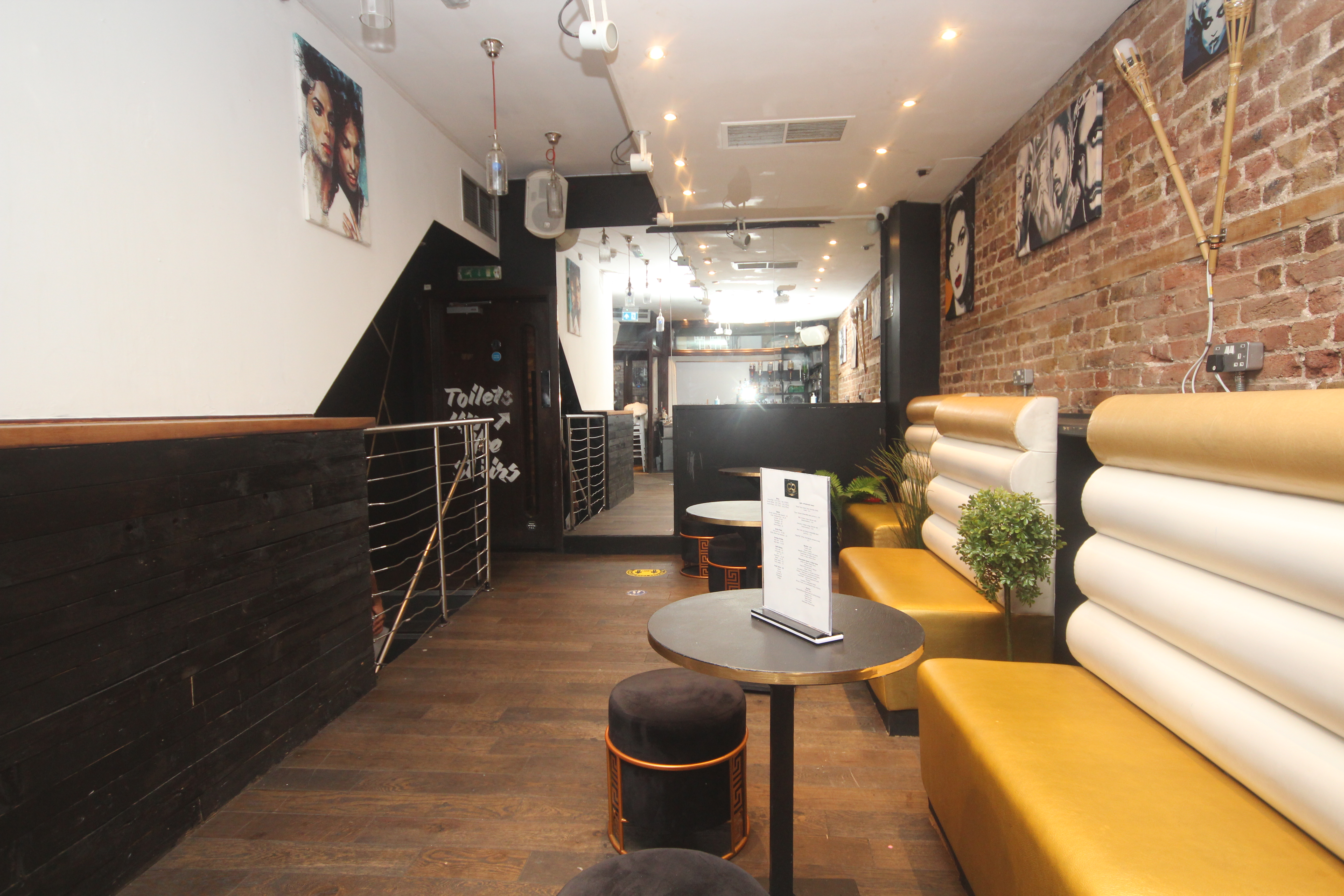 Private hire at CC Lounge Bar with modern decor, ideal for networking events.