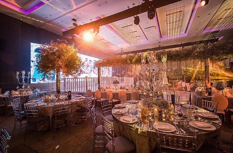 Bankside Ballroom at Hilton London, elegant event space for upscale galas and corporate events.