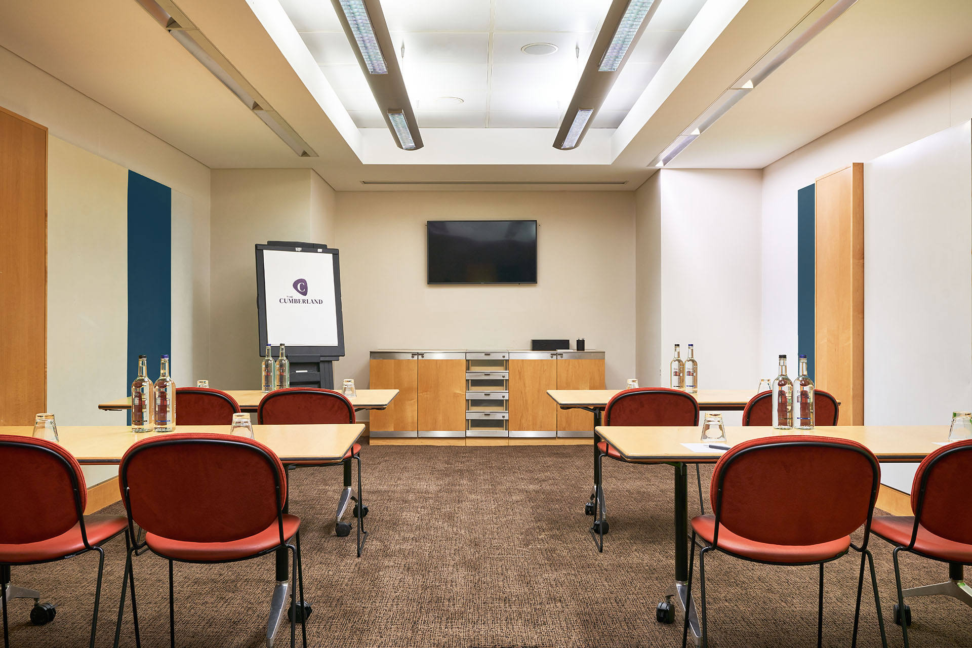 Studio 10 meeting room at The Cumberland Hotel, ideal for workshops and conferences.