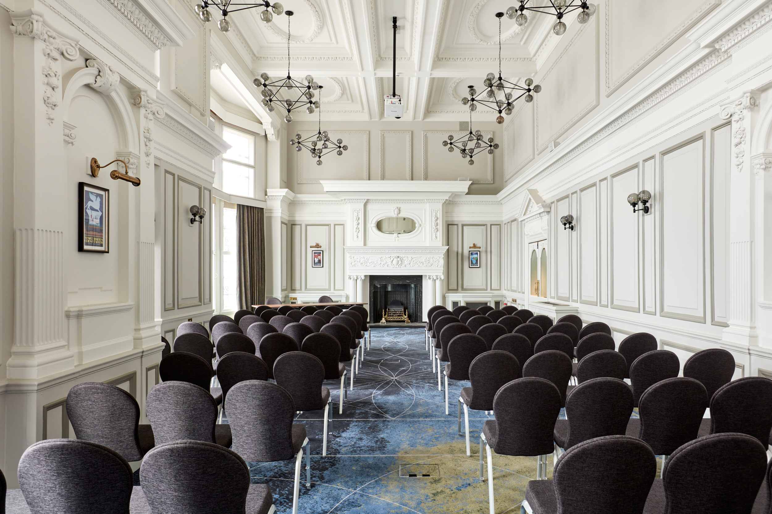 Elegant meeting space in The Orient Suite, ideal for professional gatherings and presentations.
