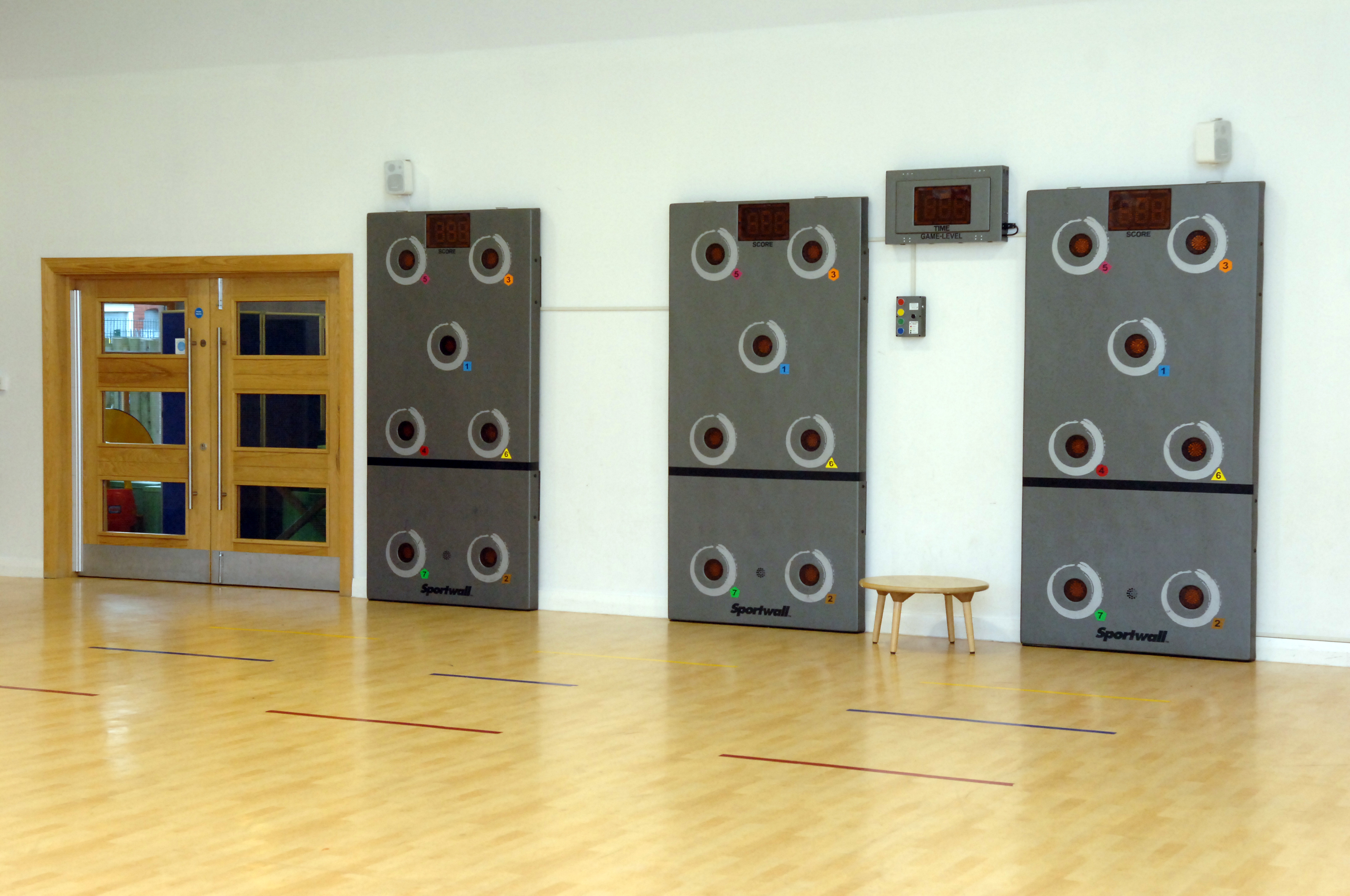Versatile event space in Life Bank with soundproof walls for workshops and meetings.