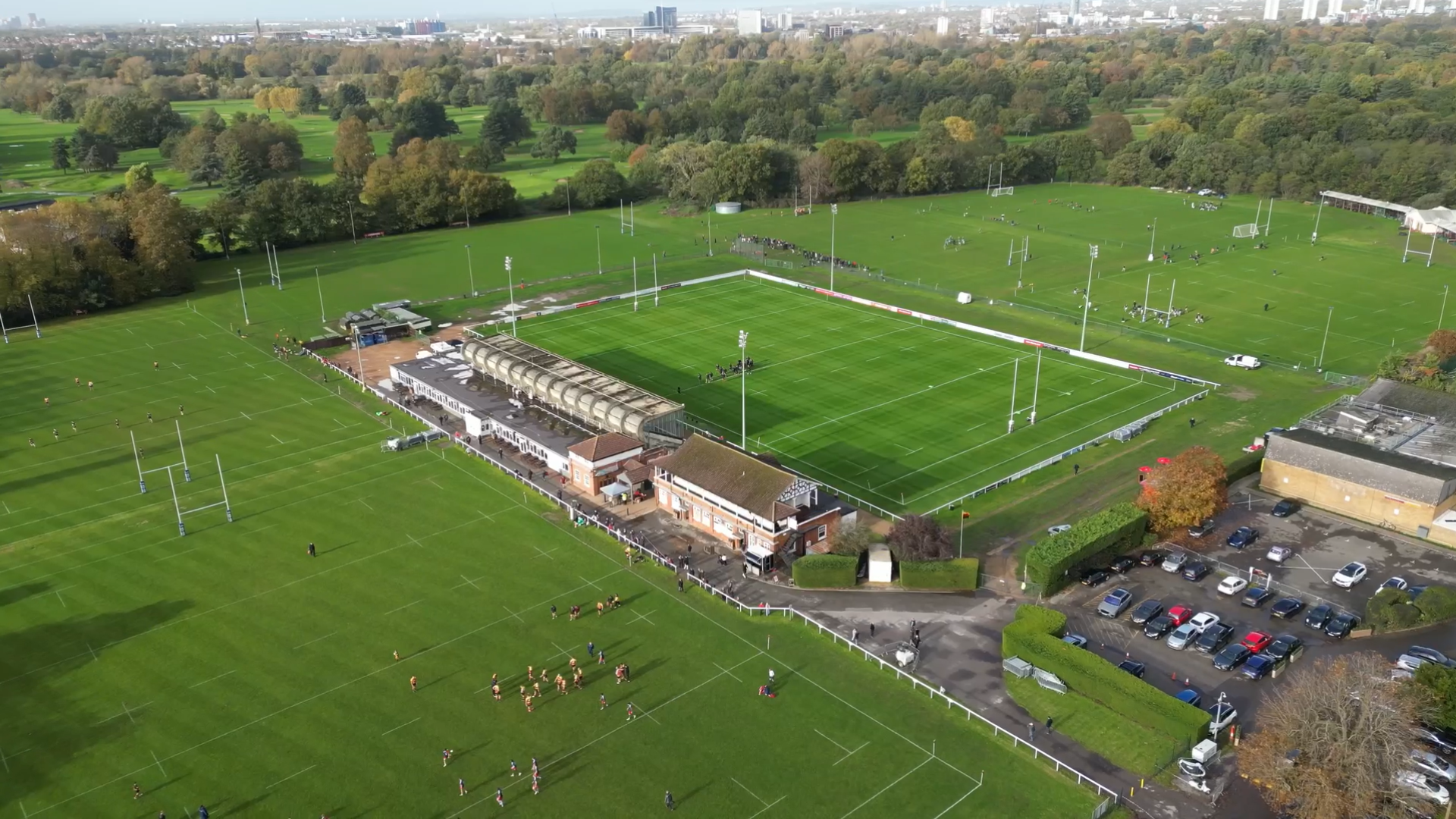 Richmond Athletic Ground: lush green pitches for outdoor events and team-building activities.