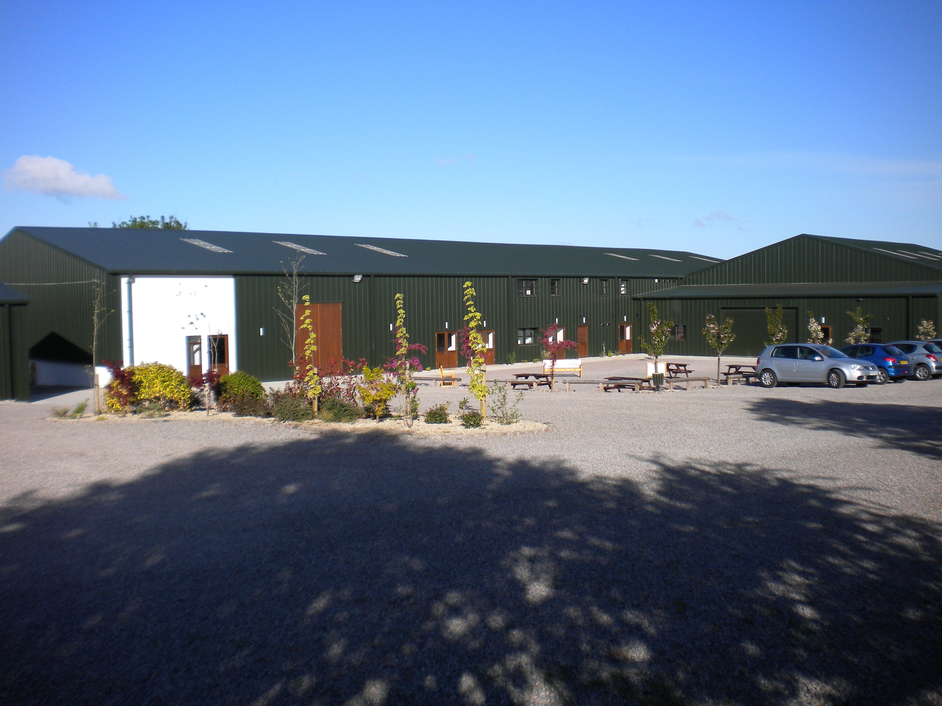 Spacious Meeting Room D1 at Deanwood Barn, ideal for events and meetings.