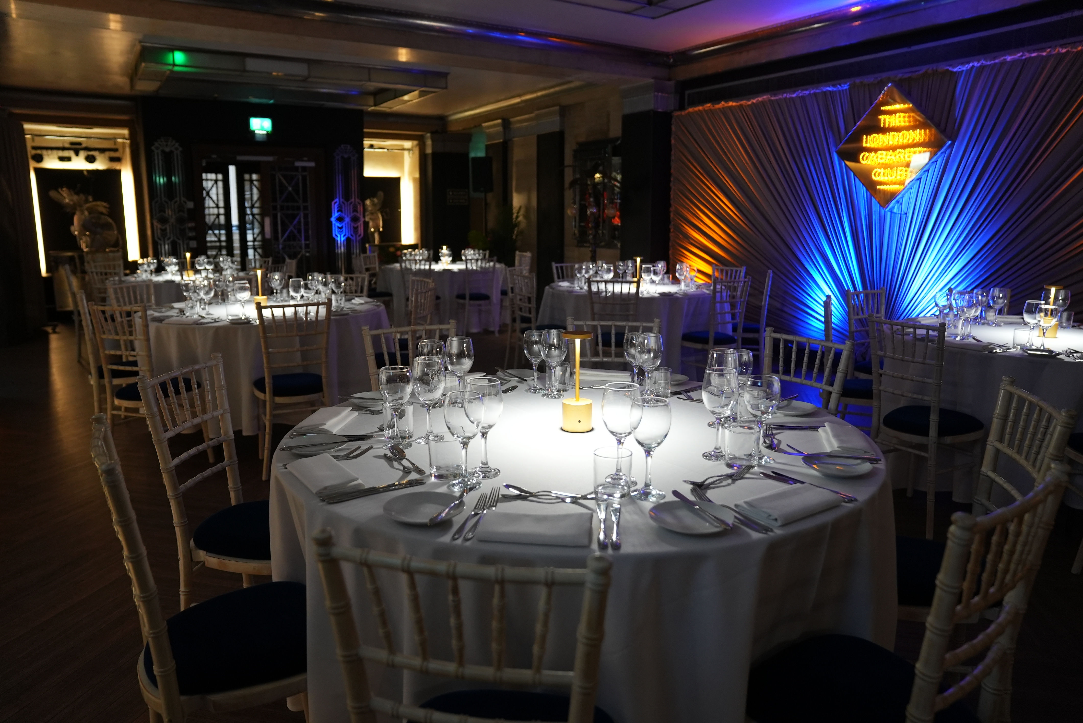 Bloomsbury Ballroom Rose Bar gala dinner wedding awards
