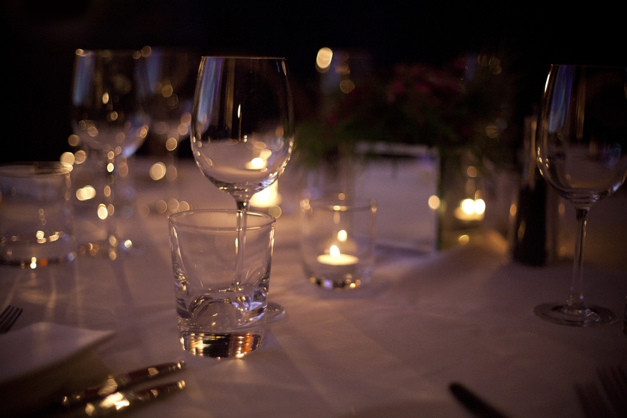 Elegant dining table at Wild Heart Bar, perfect for gala dinners and corporate events.
