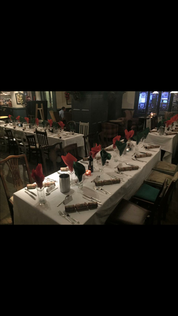 Festive private dining at The Crown Hotel, Old Bar: Christmas banquet for holiday events.