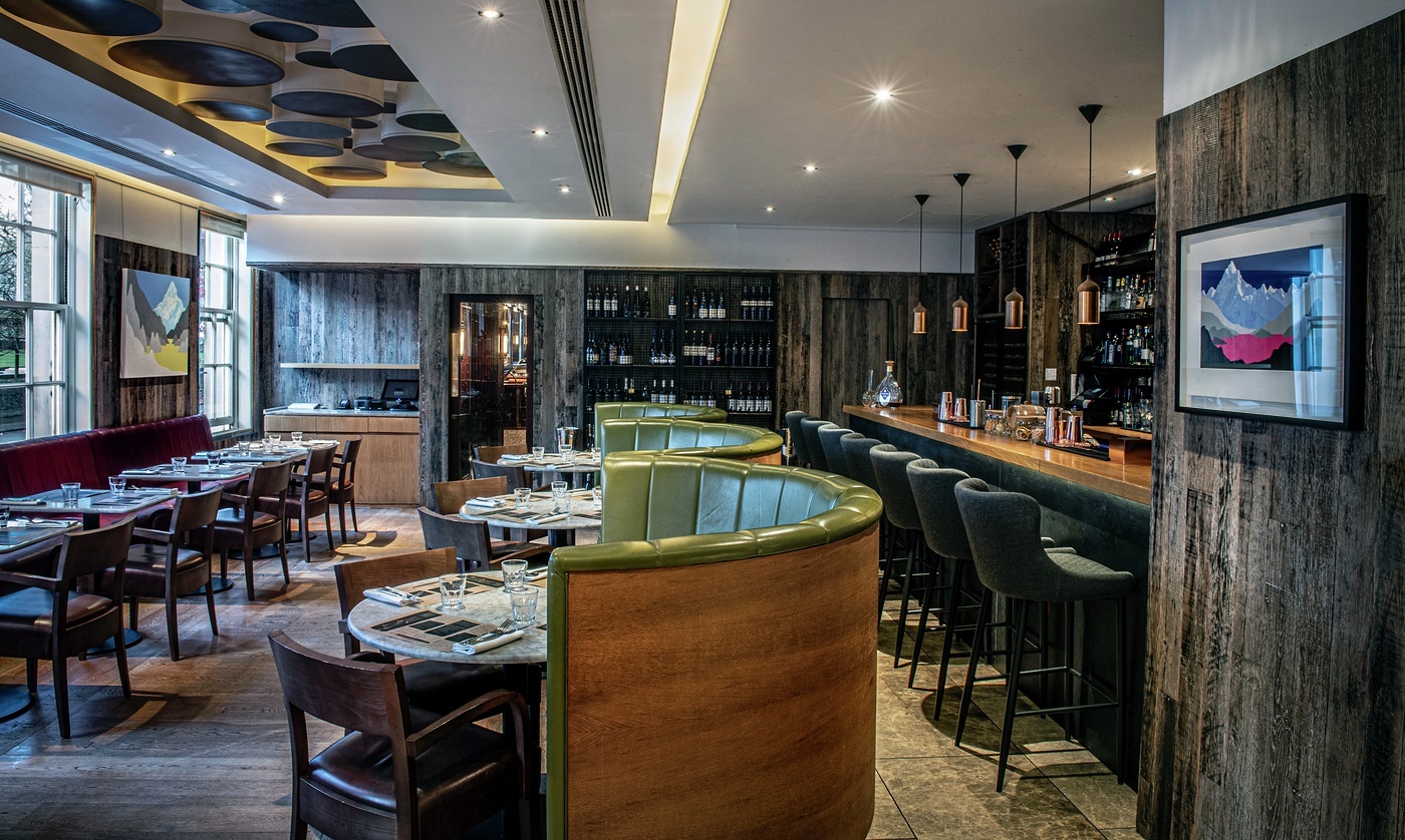 Exclusive Hire at Gordon Ramsay Bar and Grill, stylish interior for private events.