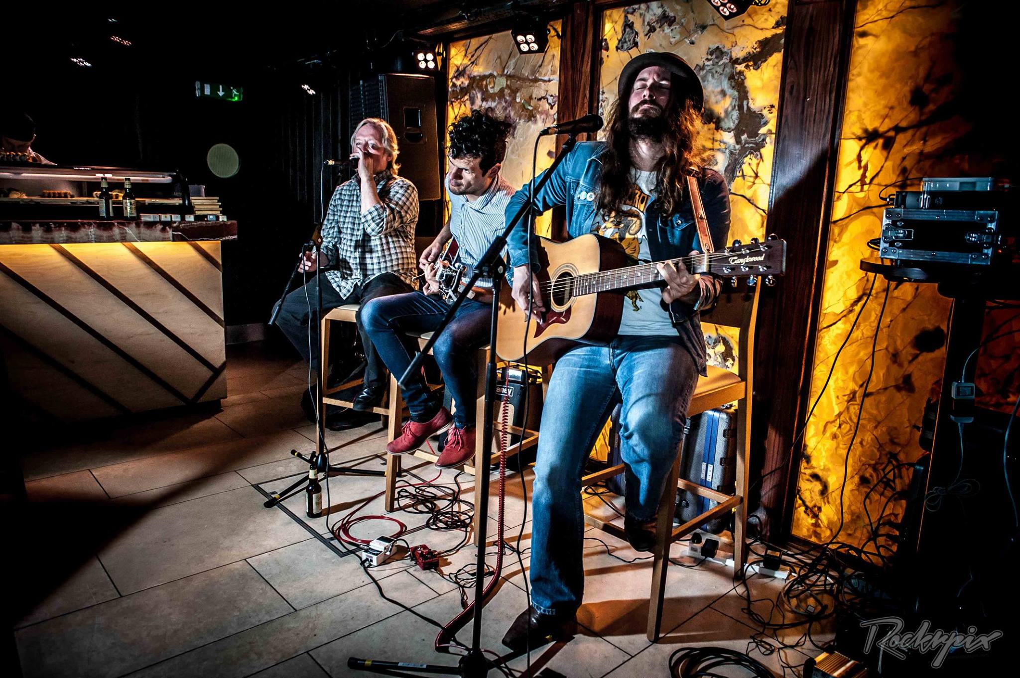 Live music setup at Onyx Bar, Inamo Covent Garden, ideal for events and networking.