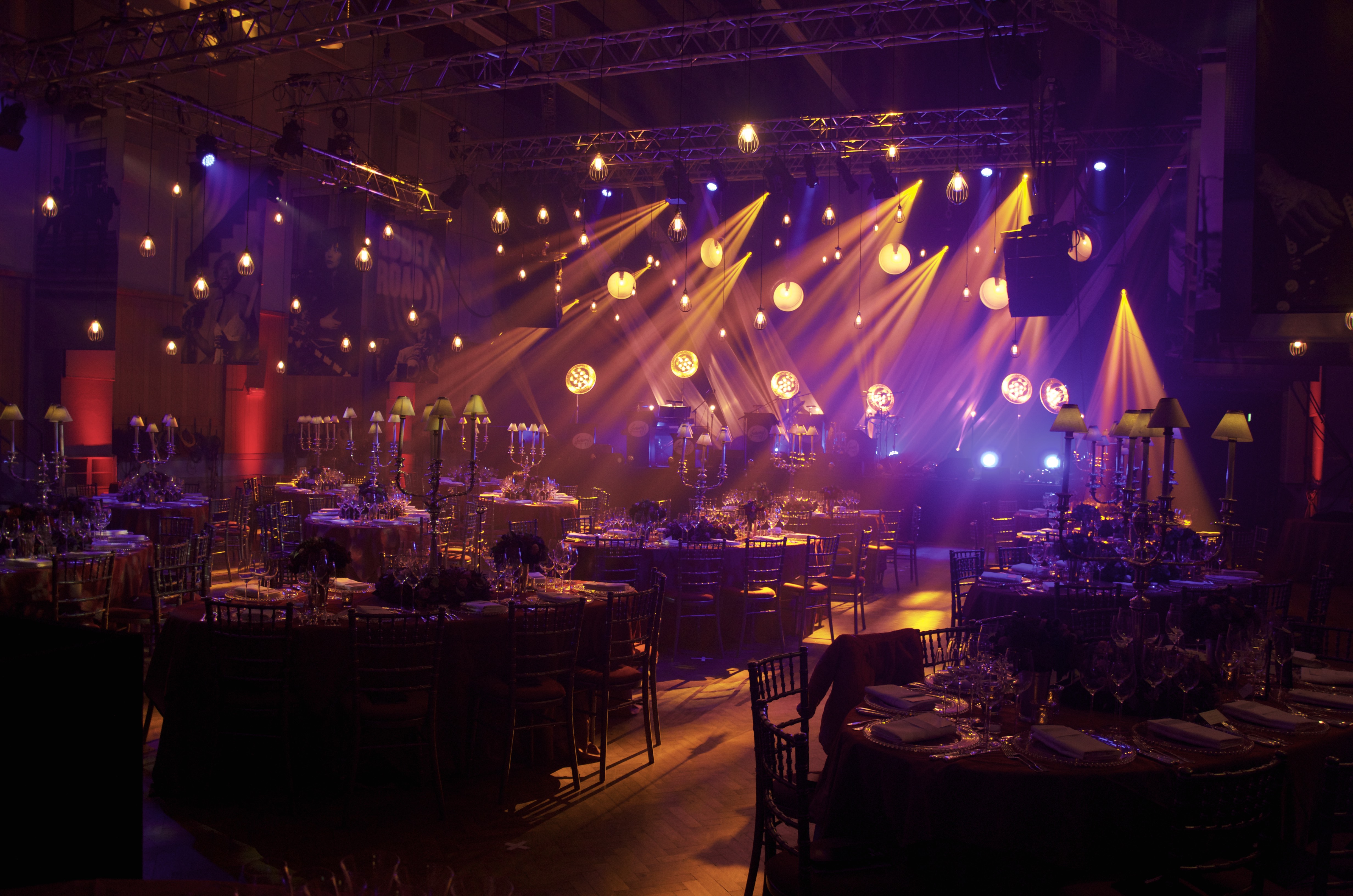 Elegant event space in Studio One, Abbey Road Studios, perfect for galas and corporate events.