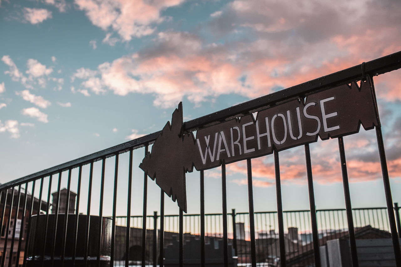Stylish Roof Terrace at The Rainbow Venues, perfect for events and gatherings.