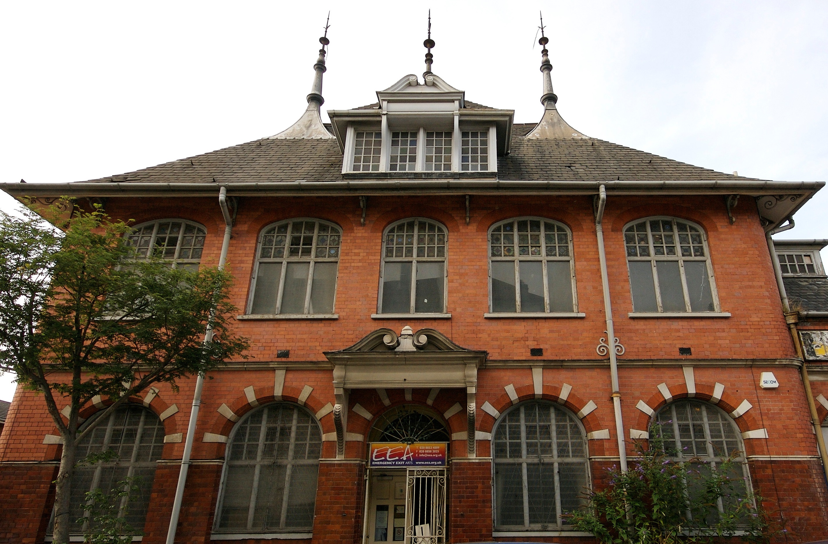 Rothbury Hall Studio: historic venue with elegant spires for unique events and gatherings.