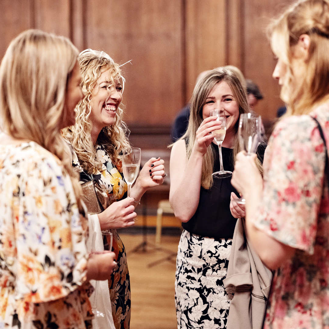 Lively networking event at The Goulburn Lodge, Manchester Hall, fostering connections.