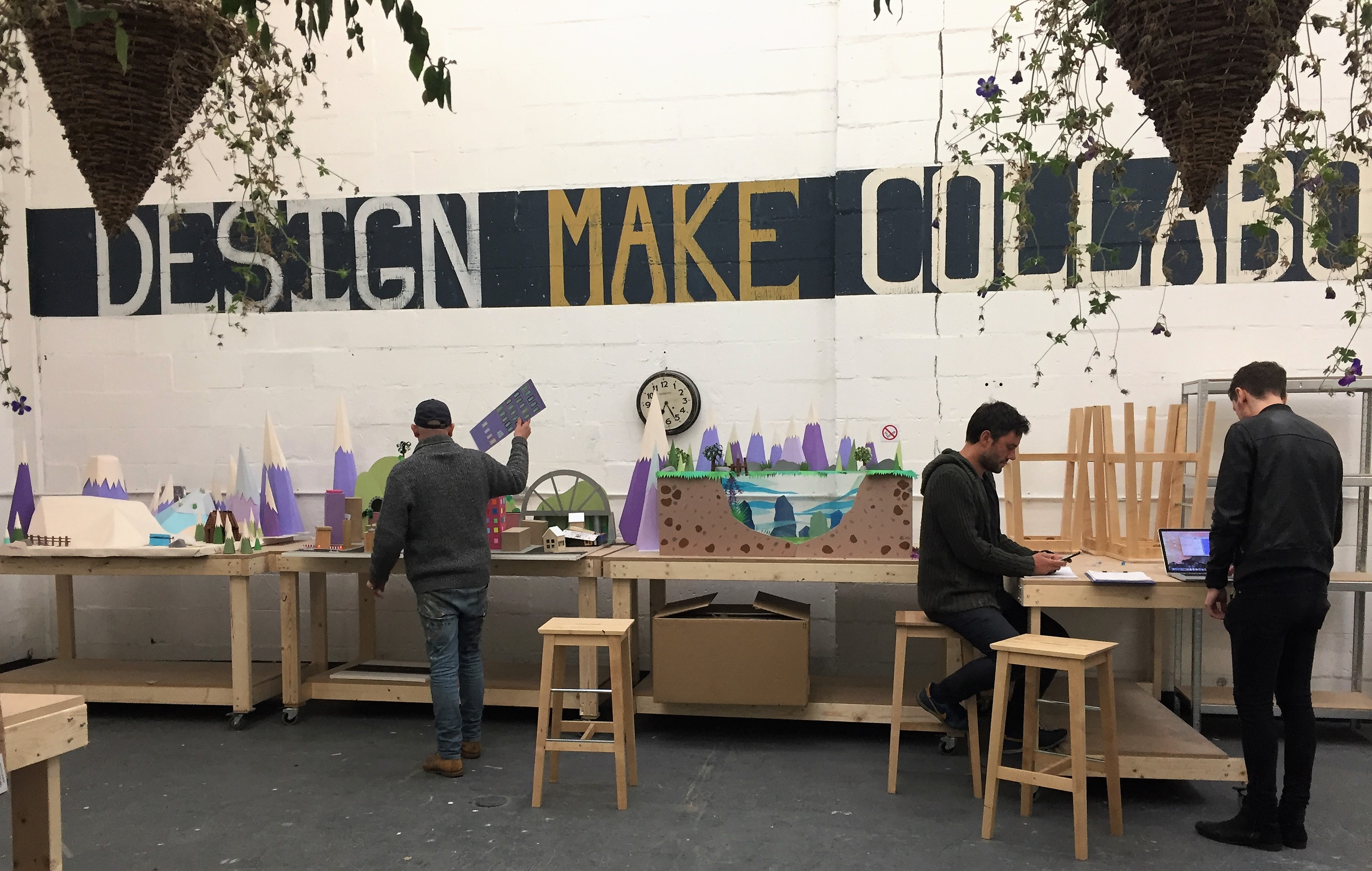 Creative workspace at The Craftyard, ideal for collaborative design workshops.