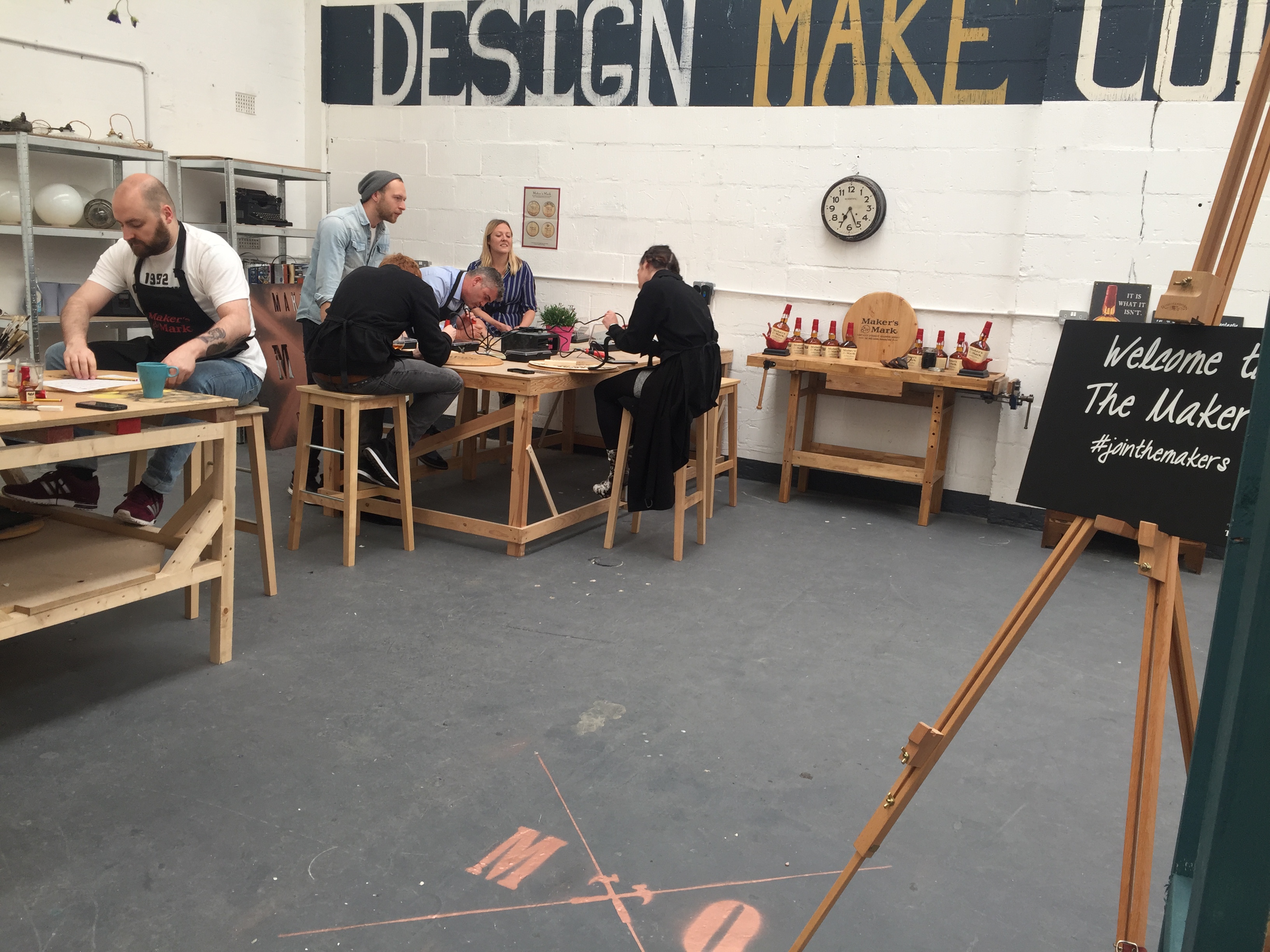 Creative workshop space at The Craftyard, ideal for team-building and experiential learning.