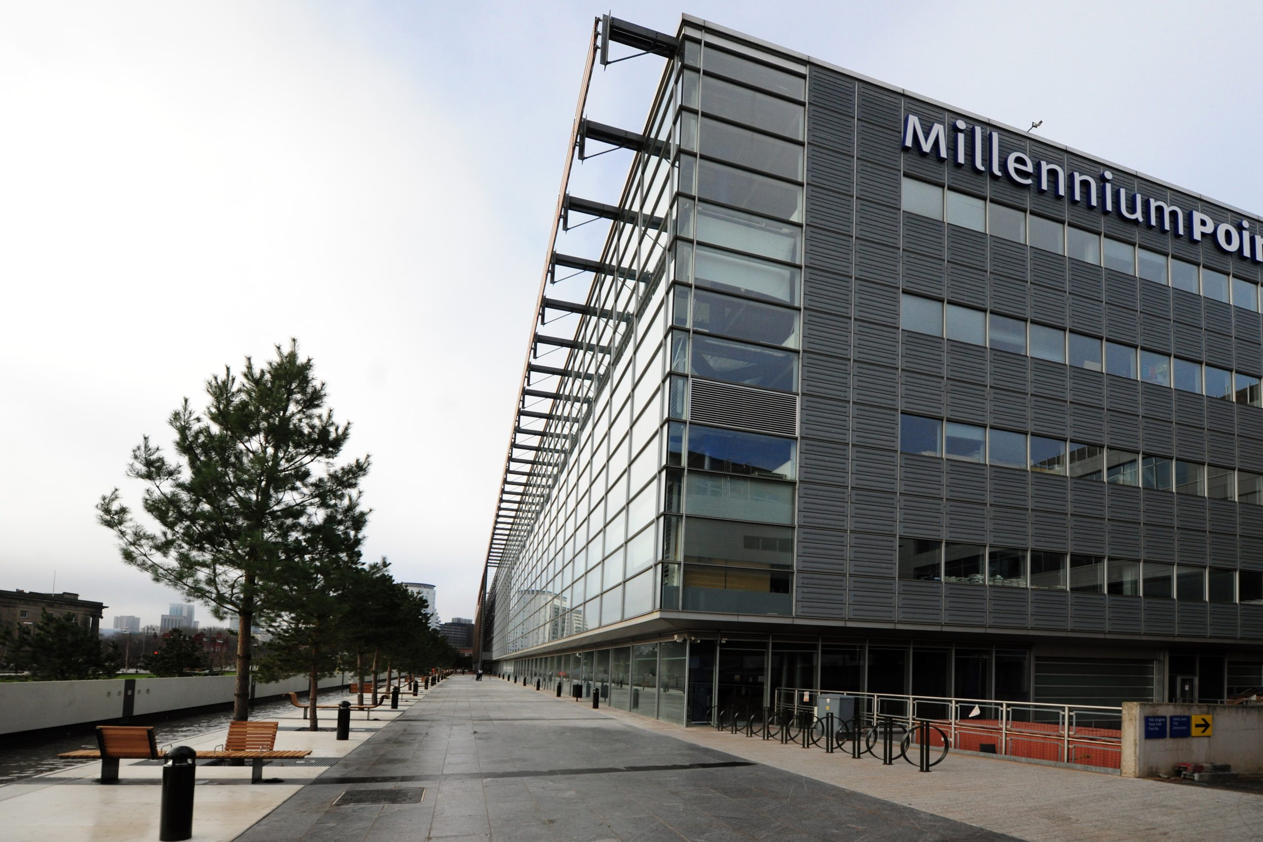 Millennium Point venue with sleek architecture for conferences and corporate events.