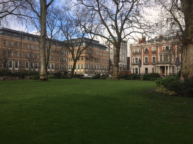Portman Square Garden: lush lawn venue for elegant outdoor events and receptions.