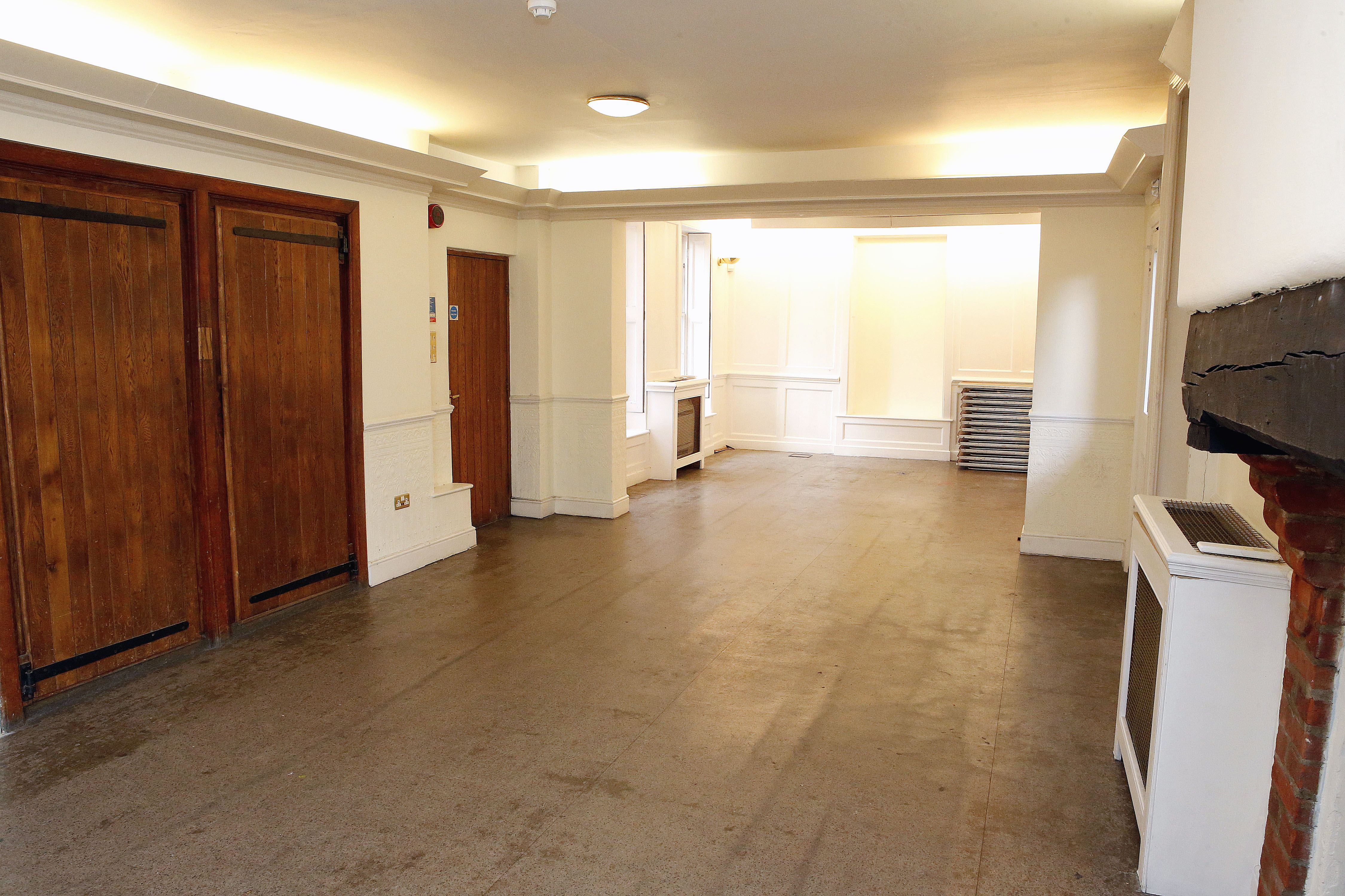 Ground Floor Salisbury Room: versatile event space with natural light for meetings and receptions.