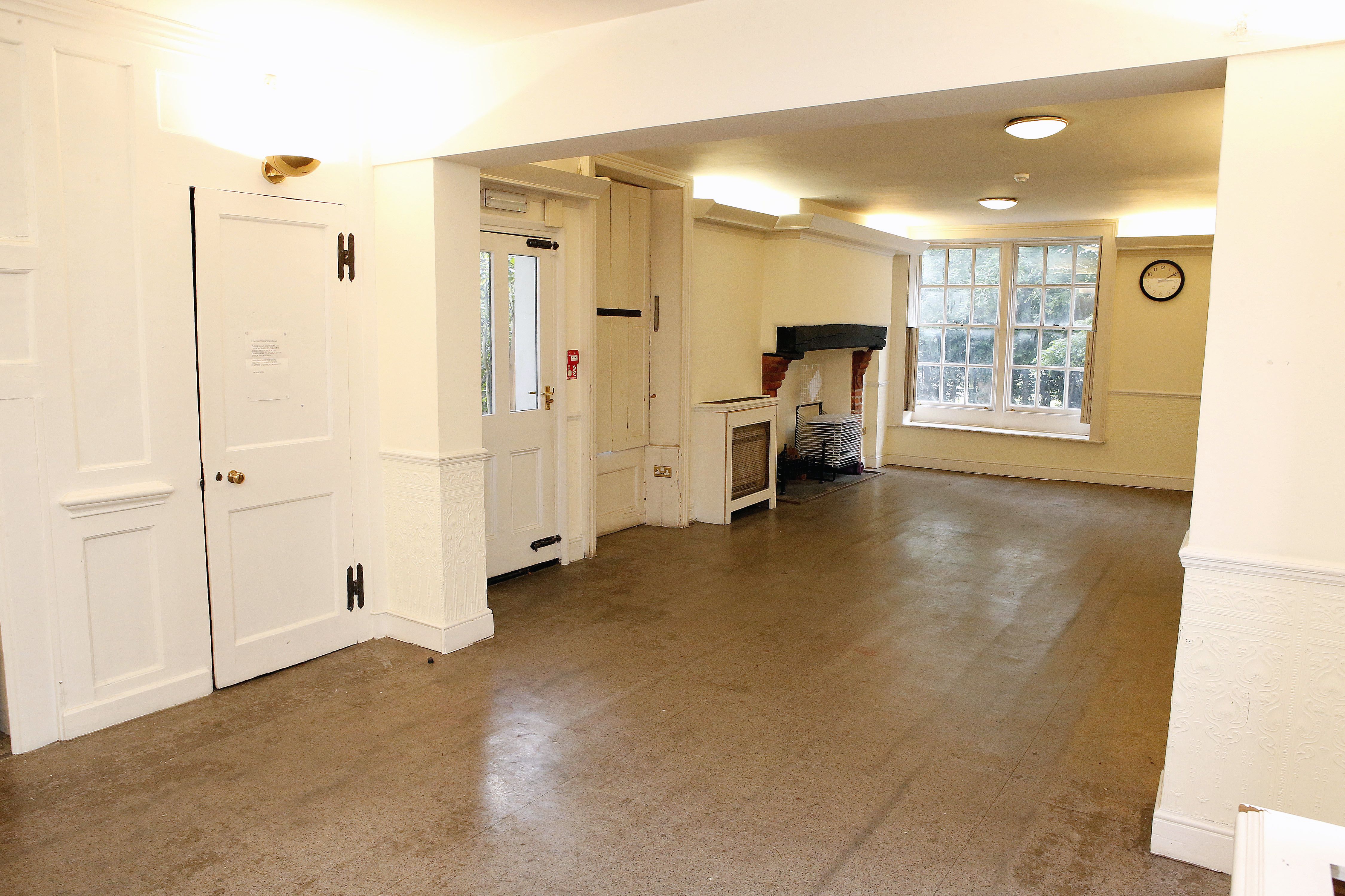 Ground Floor Salisbury Room with natural light, ideal for meetings and workshops.