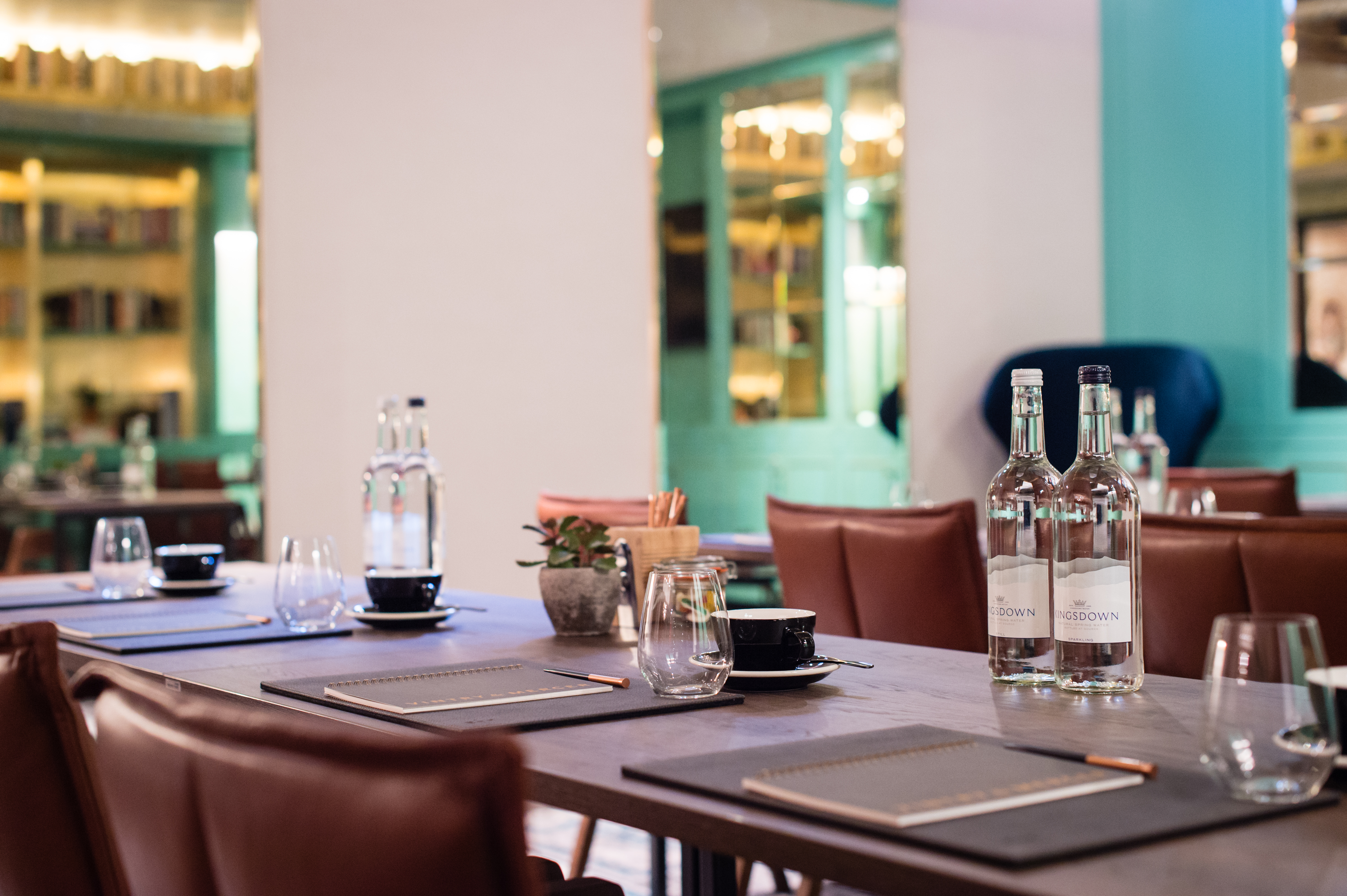 Elegant meeting space at Vintry and Mercer Hotel, ideal for corporate events and gatherings.