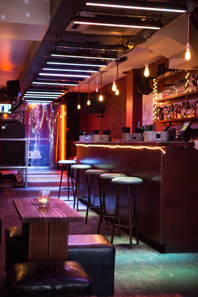 Stylish bar setup in Trafik for intimate gatherings and networking events.