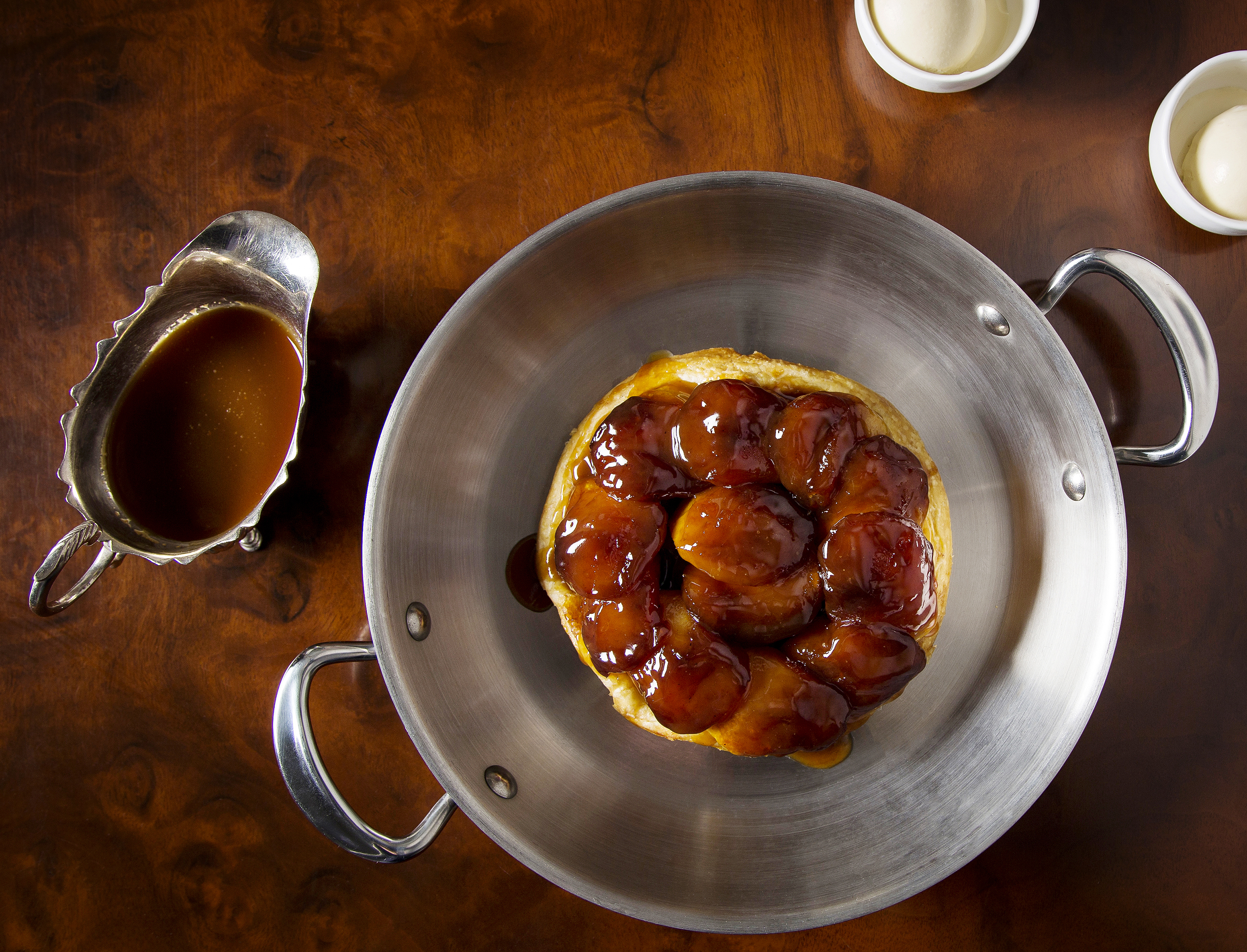 Elegant dessert in The Argyll Room, The Stafford London for upscale events and catering.
