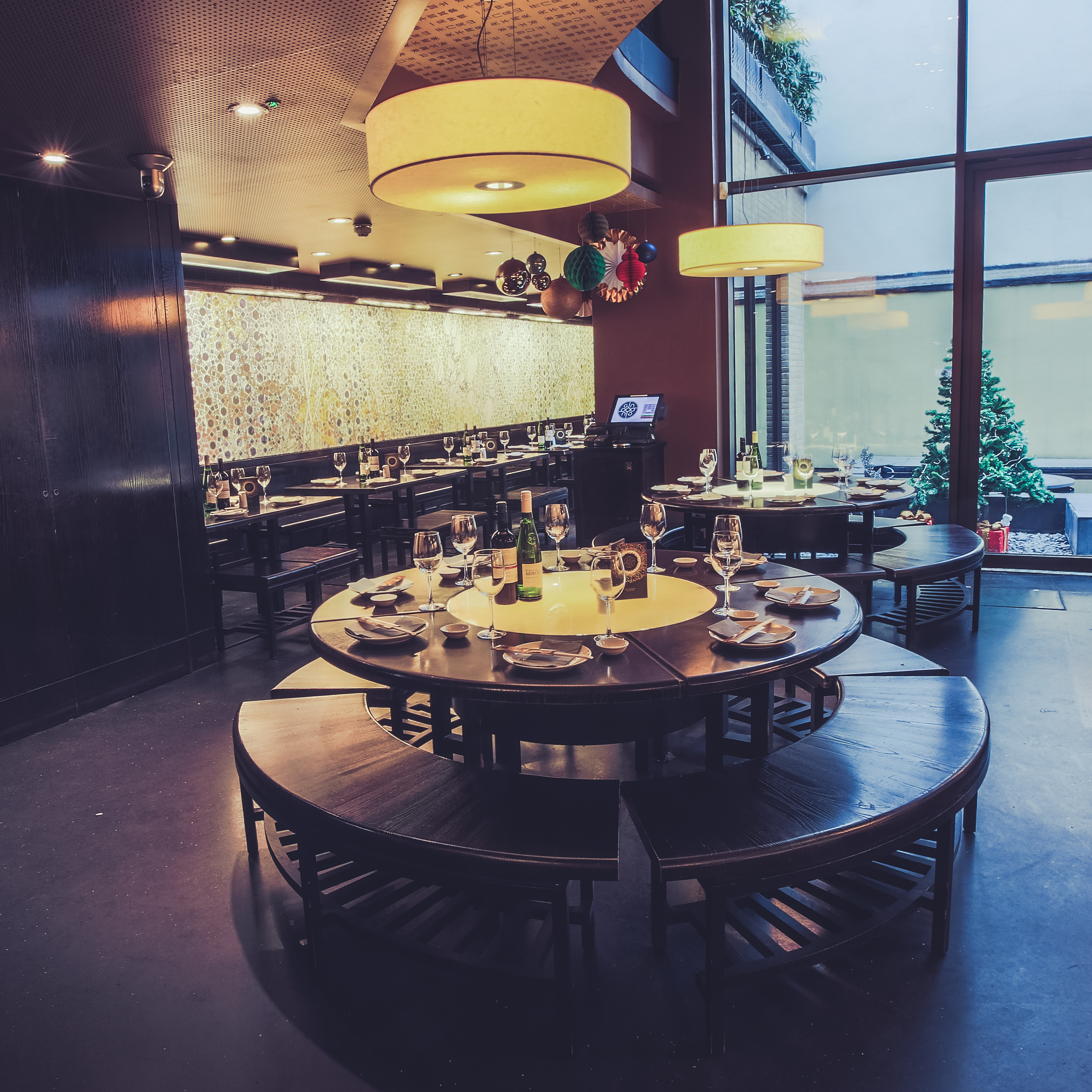 Stylish Ping Pong Soho restaurant for group bookings, ideal for corporate events and gatherings.