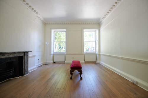 Spacious DrawingRoom at Pushkin House, ideal for intimate meetings and small events.