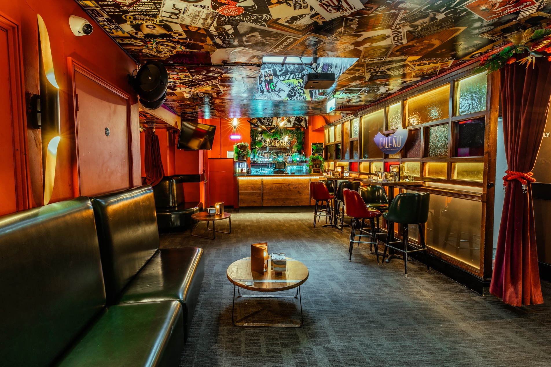 Vibrant Party Bar at The Piano Works Farringdon, perfect for networking events.