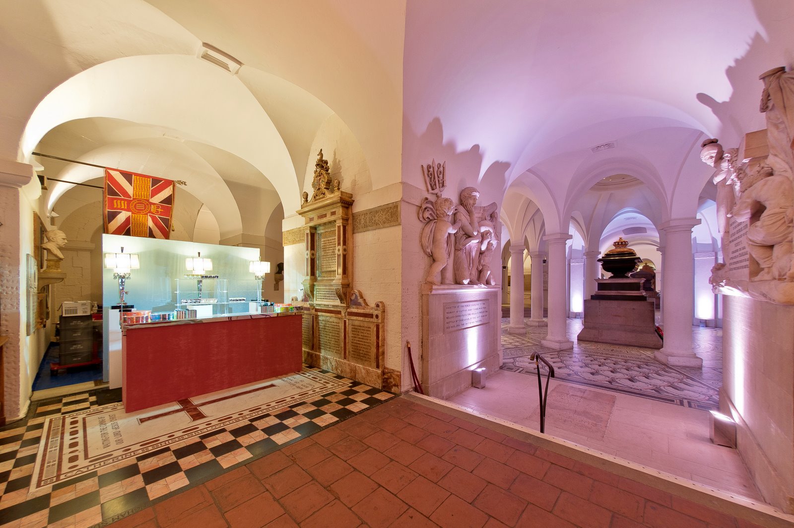 Nelson Chamber in St. Paul's Cathedral: elegant event space for upscale receptions and meetings.