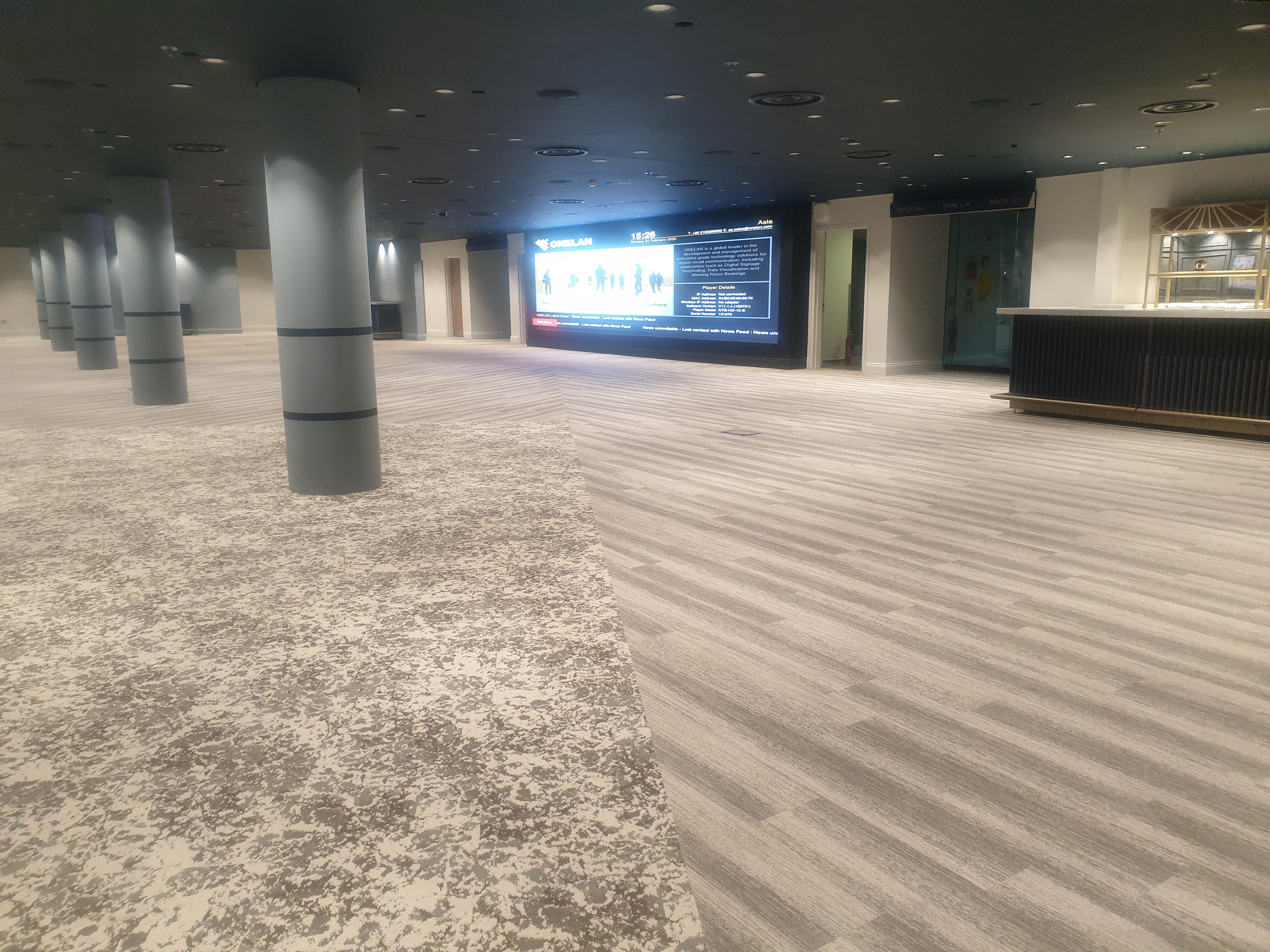 Wembley Suite at Wembley Stadium: spacious, modern venue for conferences and exhibitions.