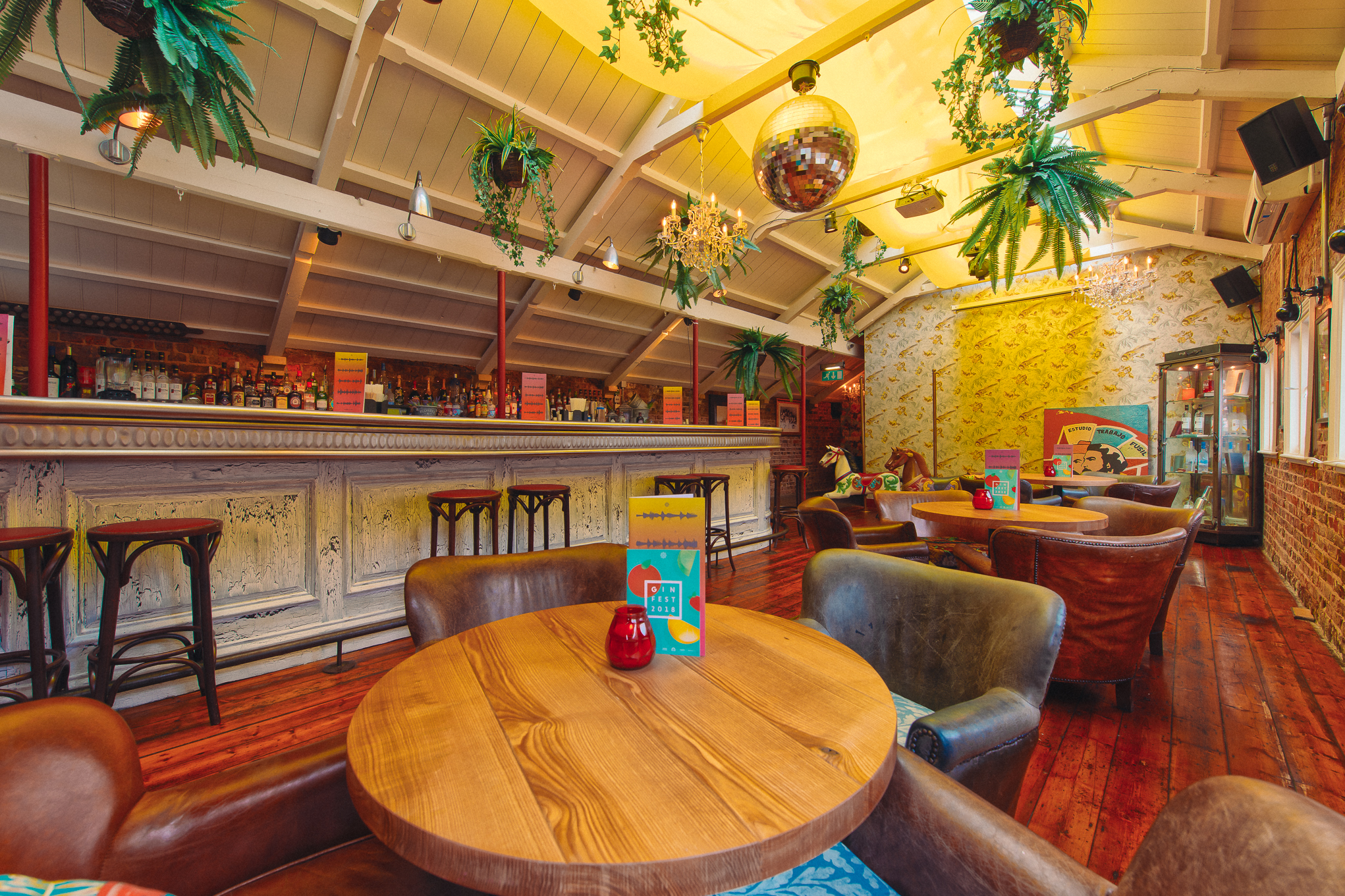 Vibrant Rum Attic bar in Brighton, ideal for networking and social gatherings.