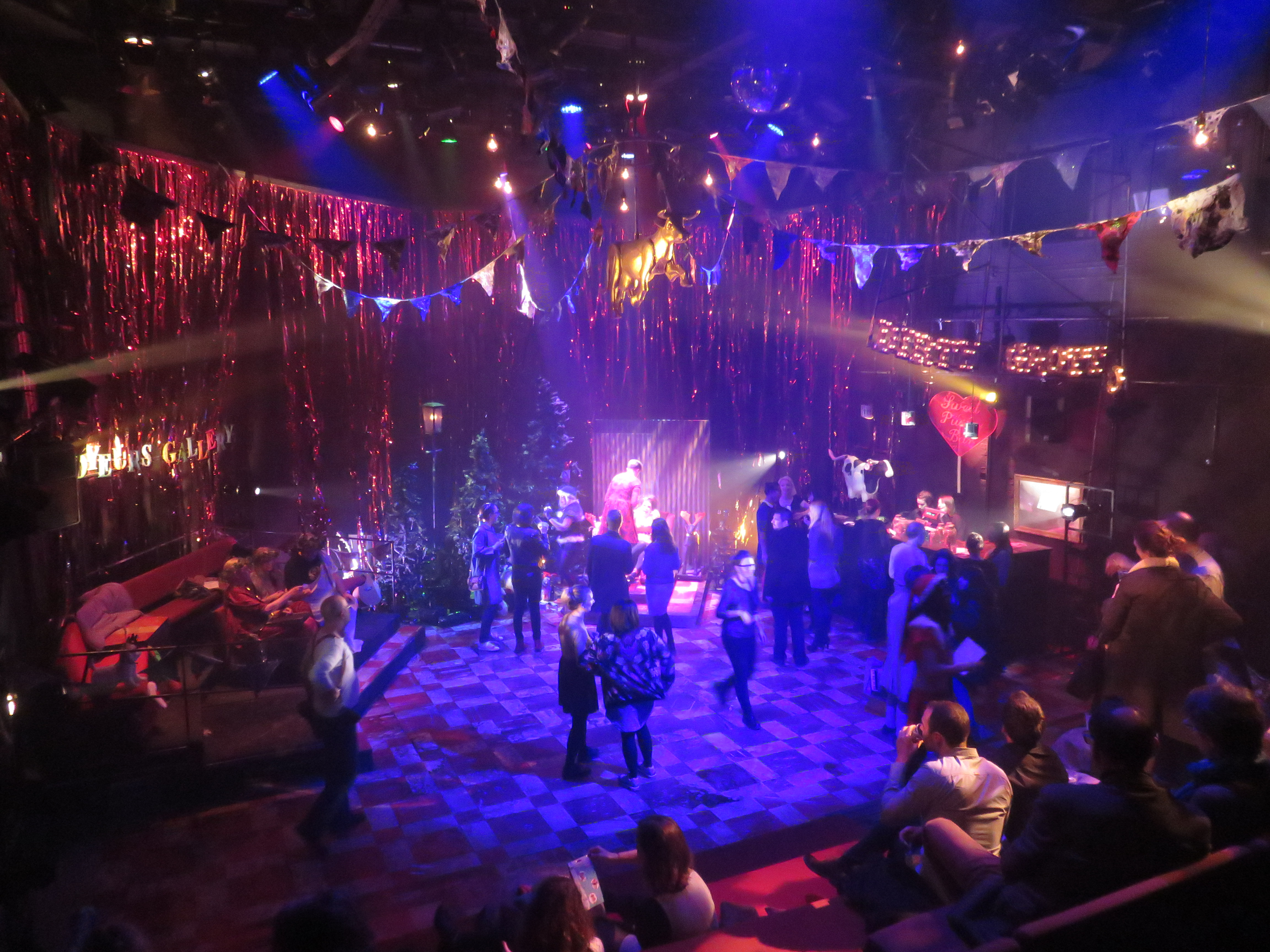 Vibrant event space at The Door, ideal for lively corporate gatherings and themed parties.