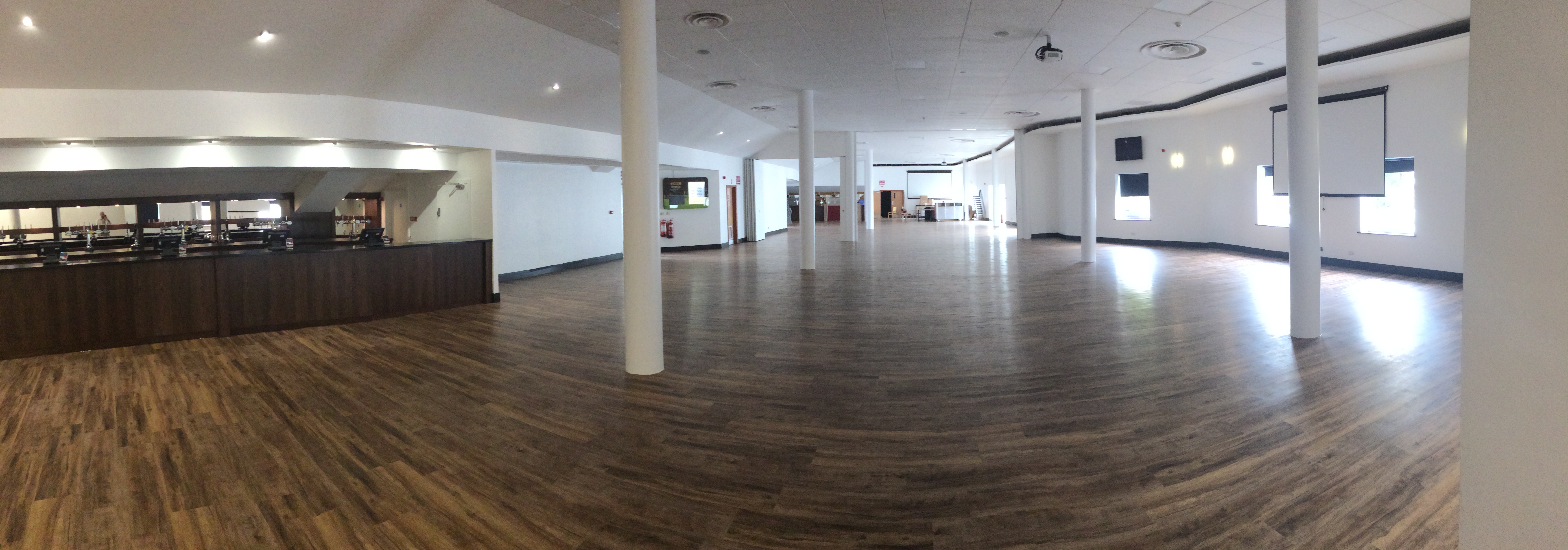 Spacious Undercroft venue at Twickenham Stoop, ideal for conferences and workshops.