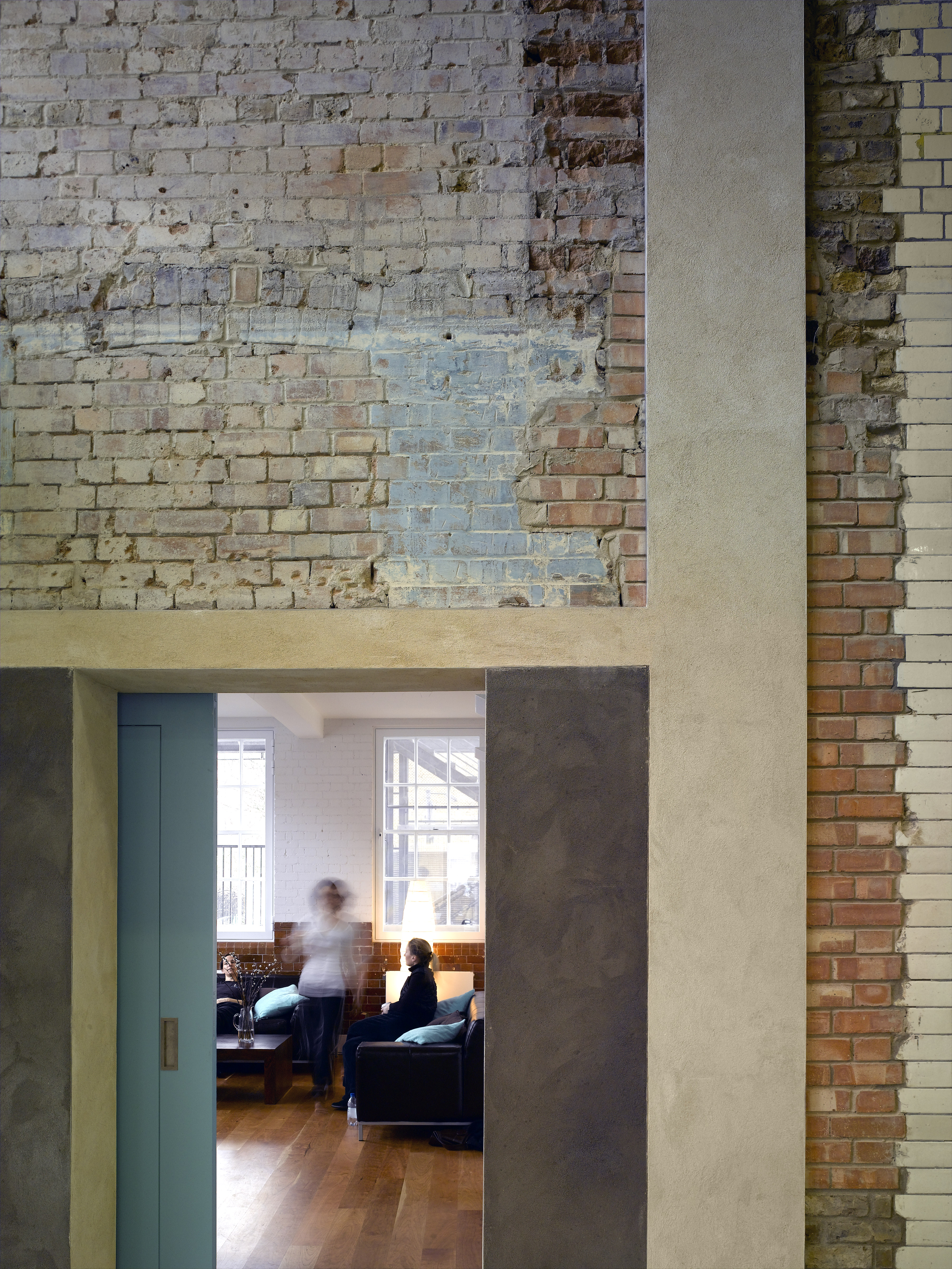Whole Venue at Siobhan Davies Studios: exposed brick, ideal for events and workshops.