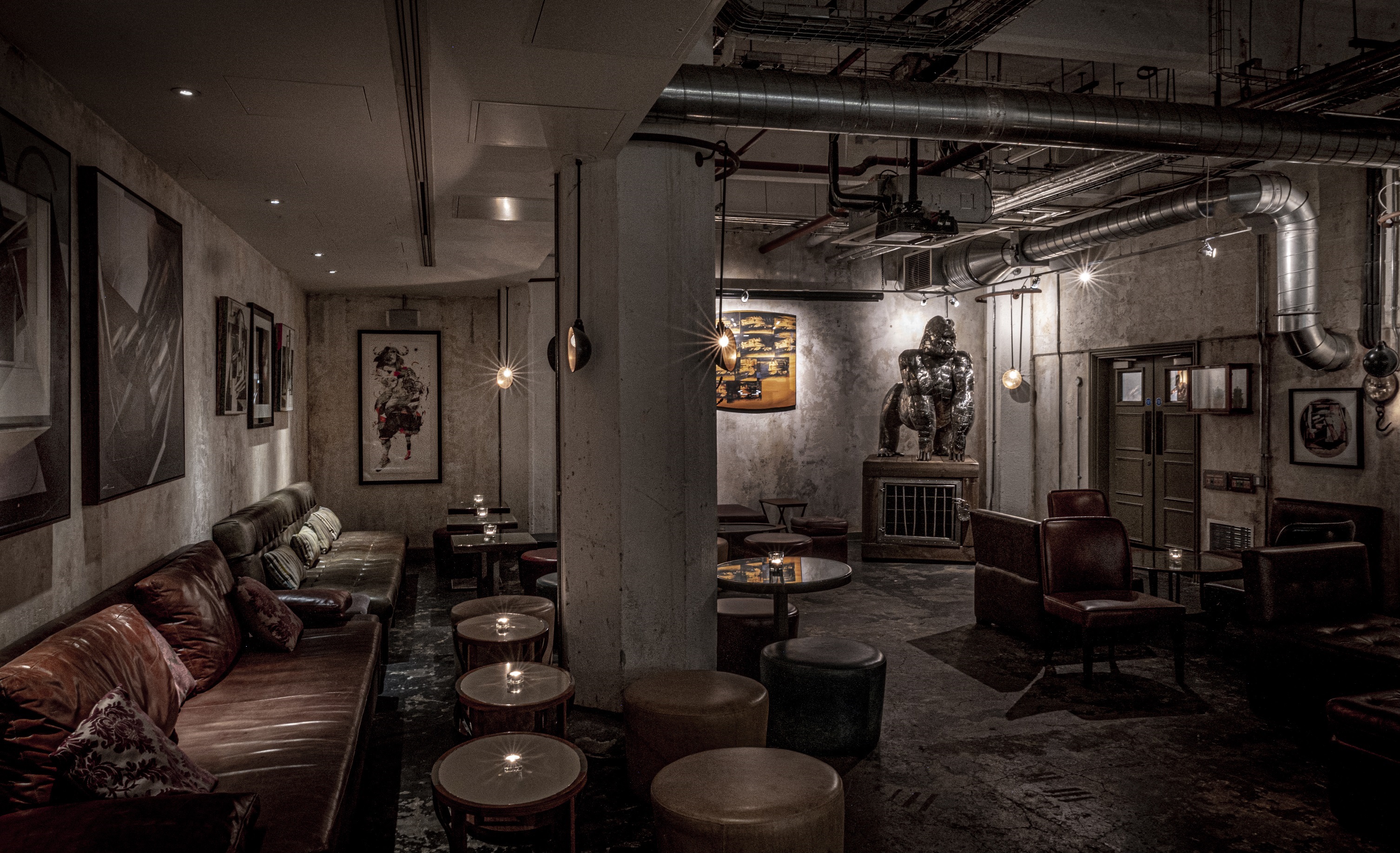 Stylish industrial-chic venue for networking events at Bread Street Kitchen, Southwark.