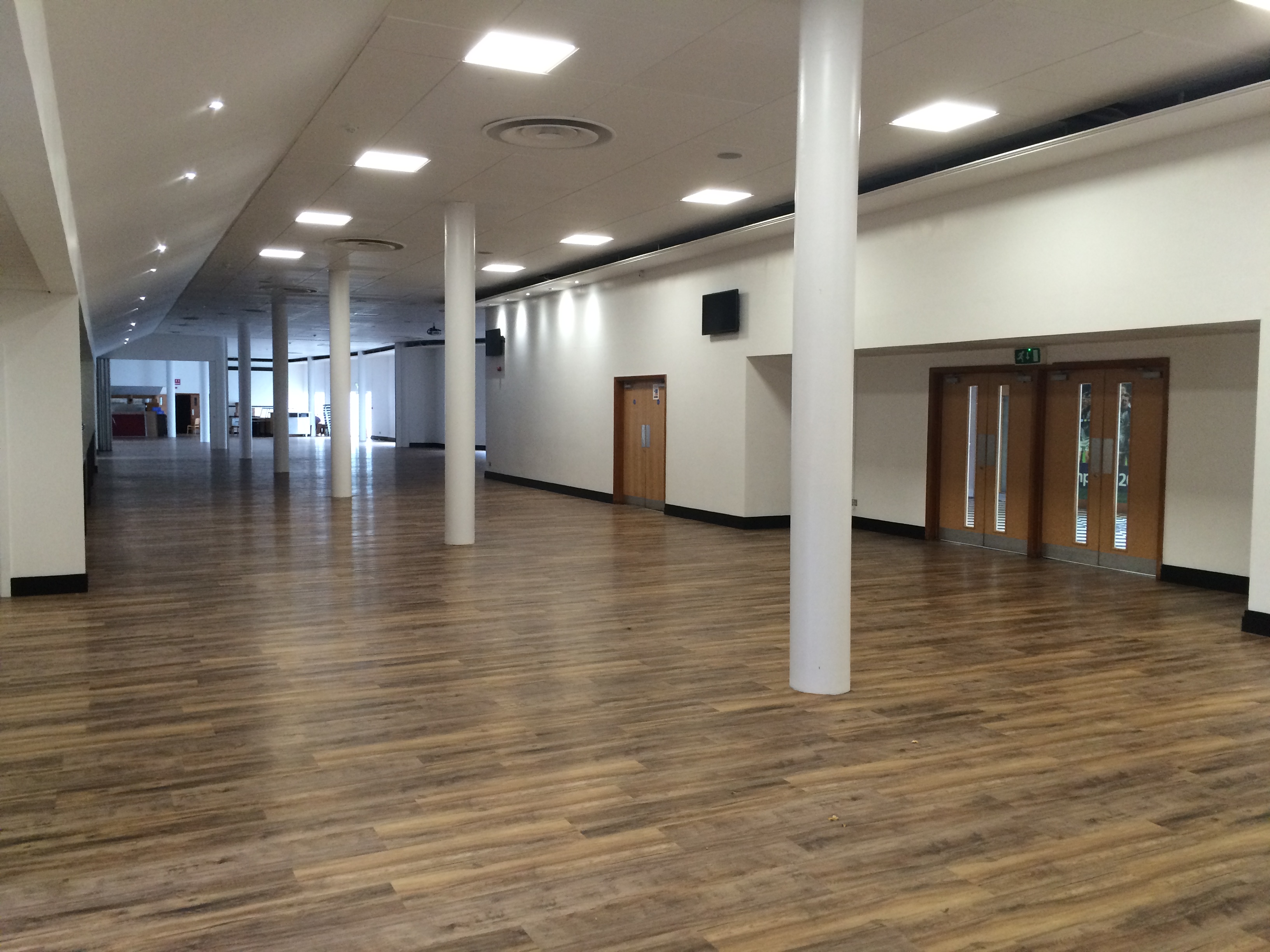 Chris Robshaw at Twickenham Stoop Stadium, spacious venue for conferences and exhibitions.